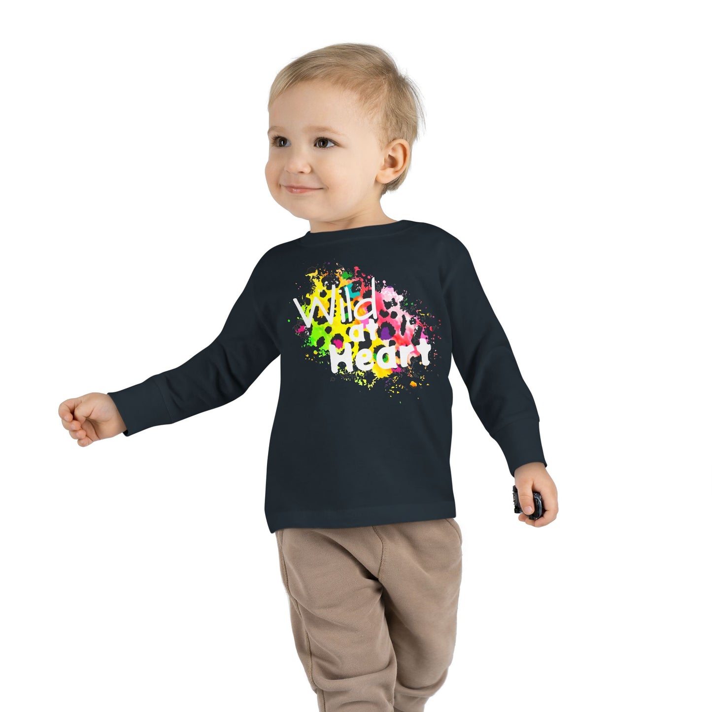 Wild at Heart Long Sleeve Graphic Tee 2T-6T