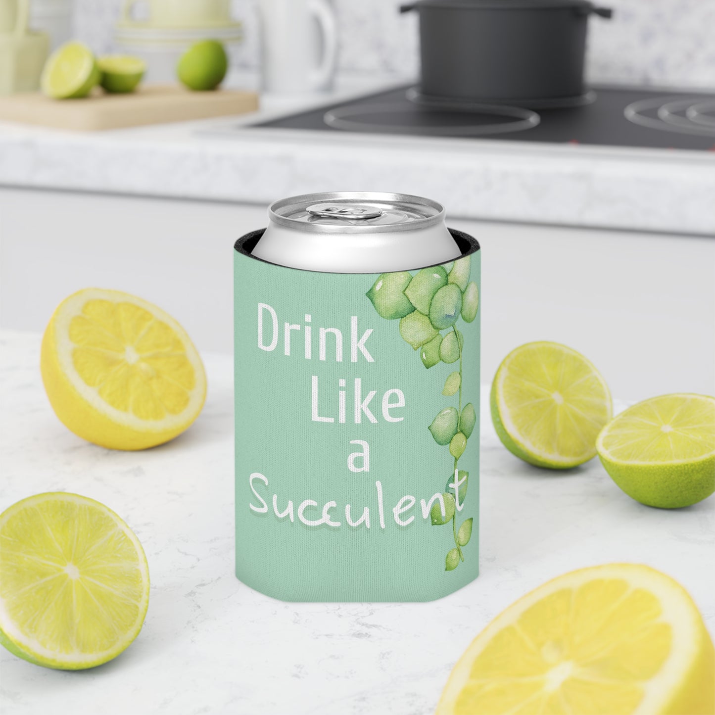 Drink Like a Succulent Can Cooler