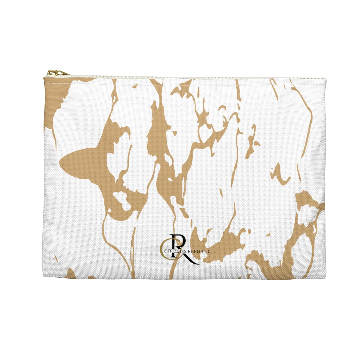 Gold Marble Top - Accessory Pouch
