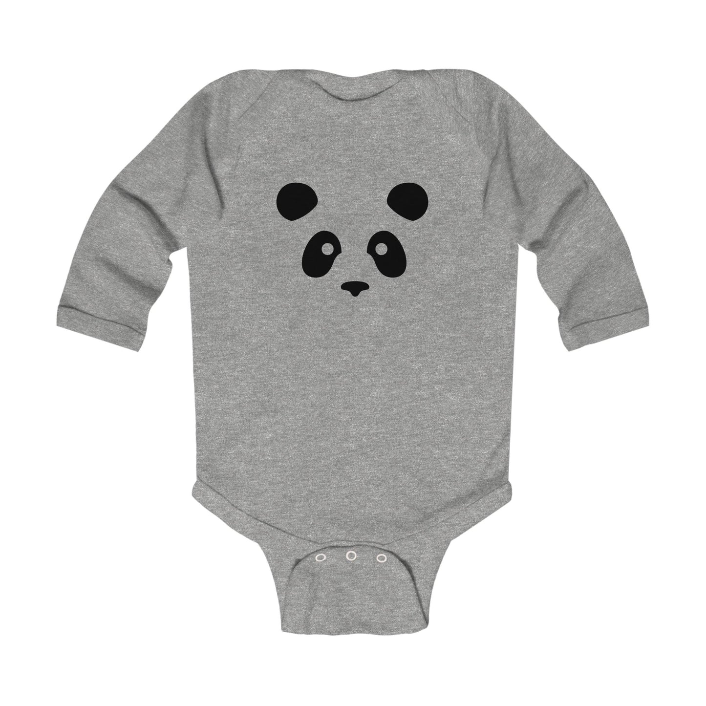 Panda Long Sleeve Bodysuit NB-18M