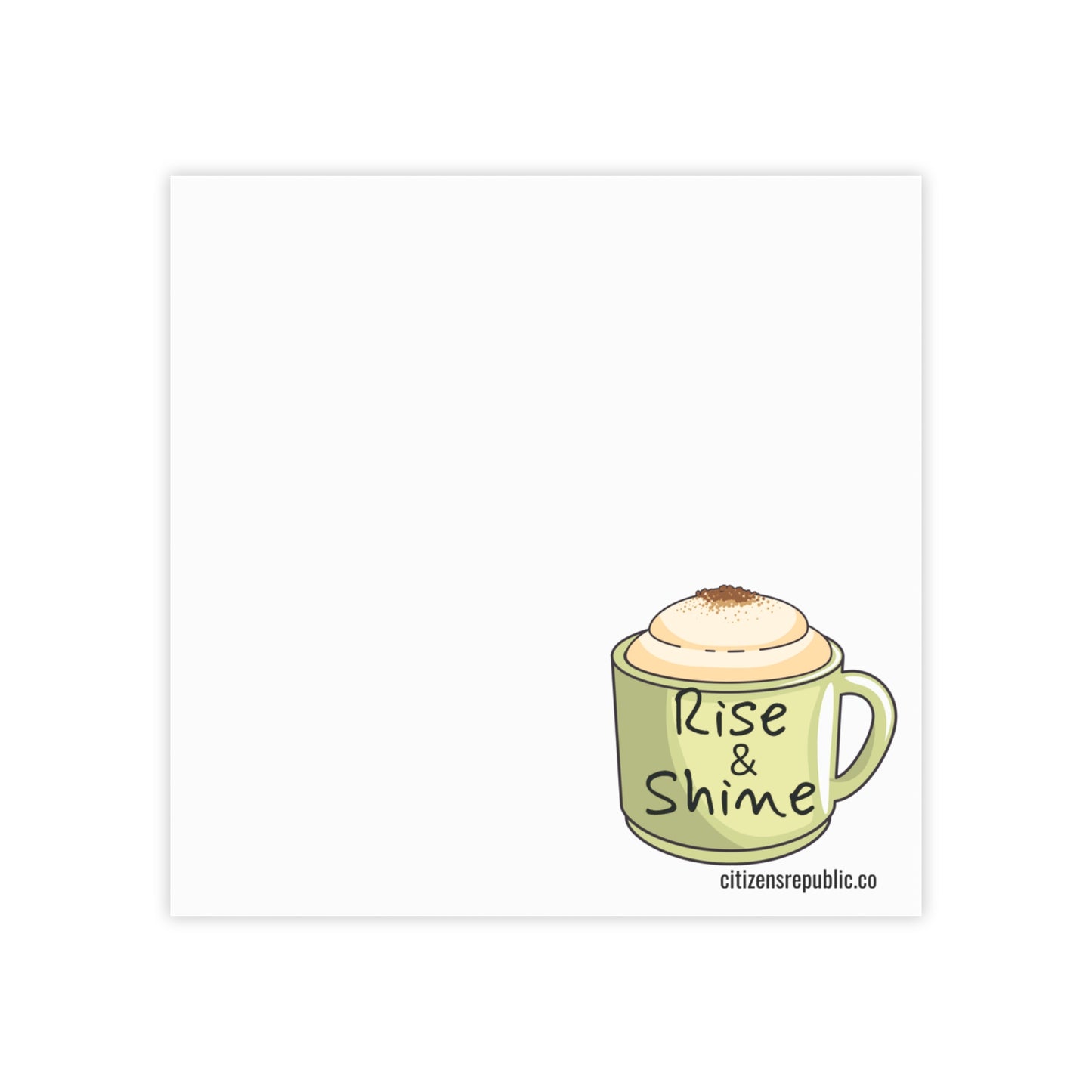 Rise & Shine Post-it® Note Pads