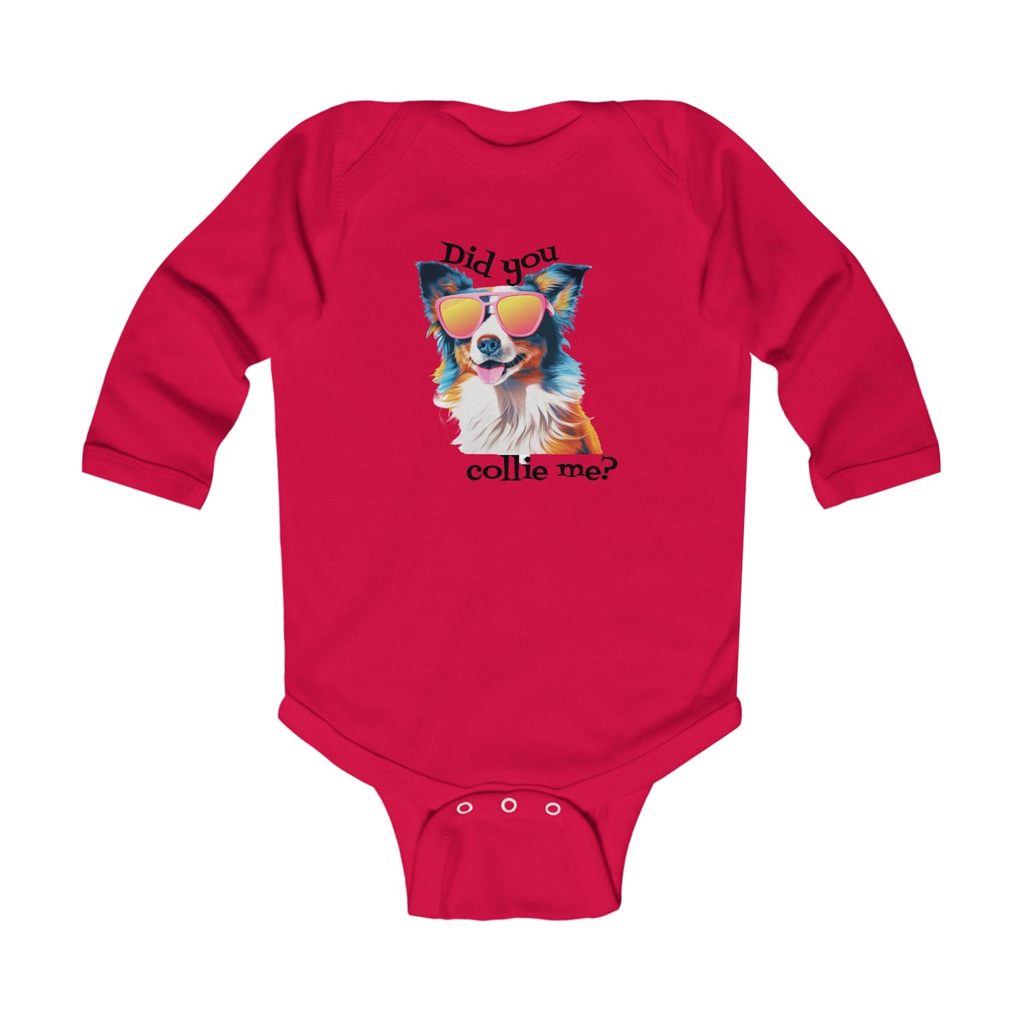 Did You Collie? Long Sleeve Bodysuit