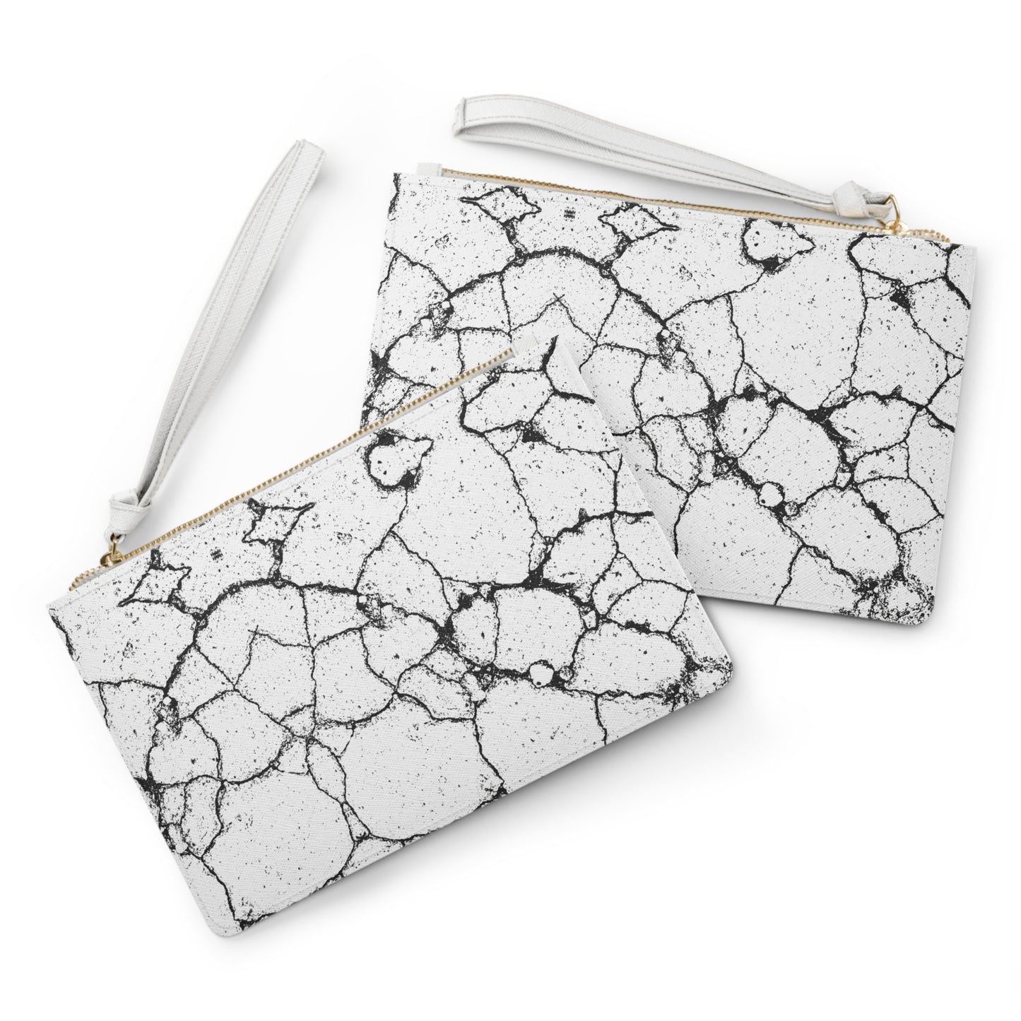 Cracked Plates - Clutch Bag