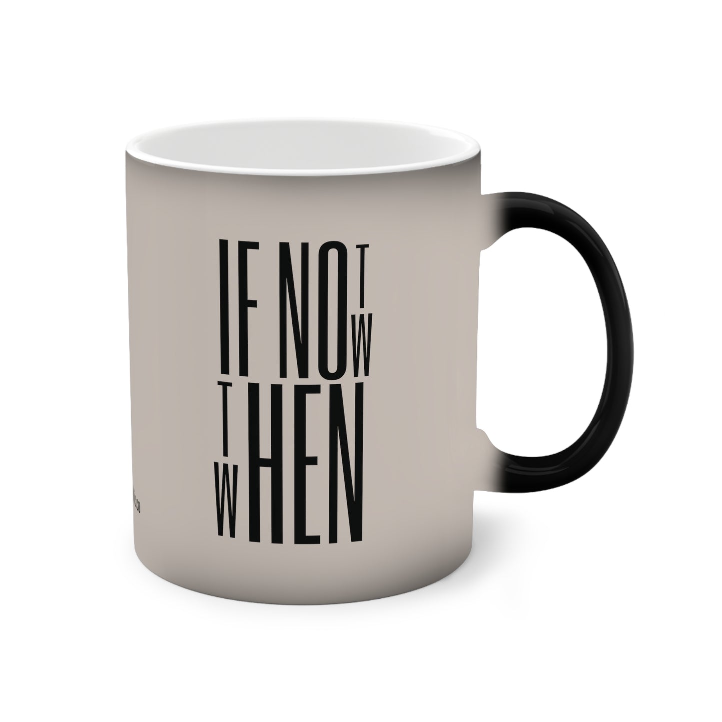 It's Now Ceramic Mug