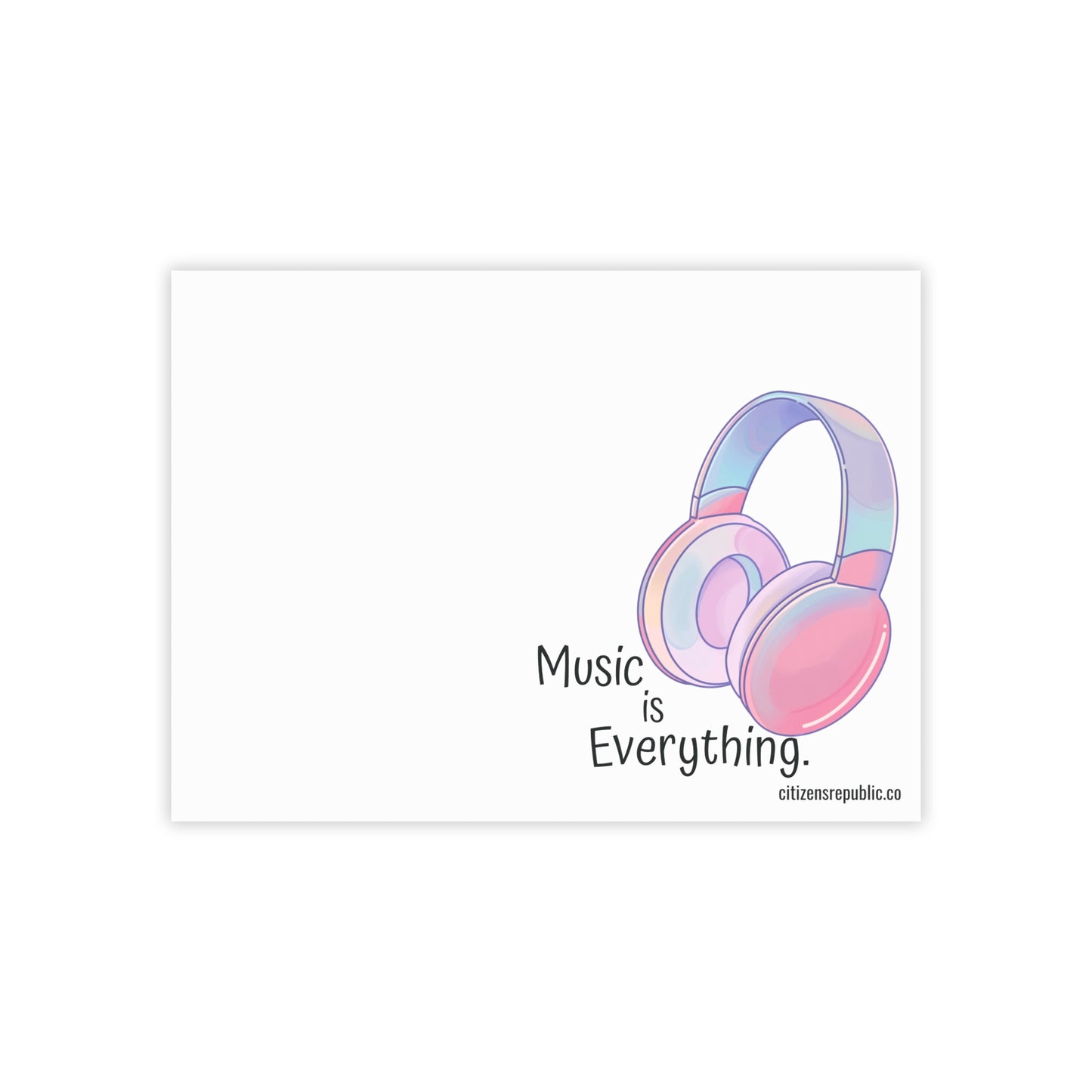 Music is Everything Post-it® Note Pads