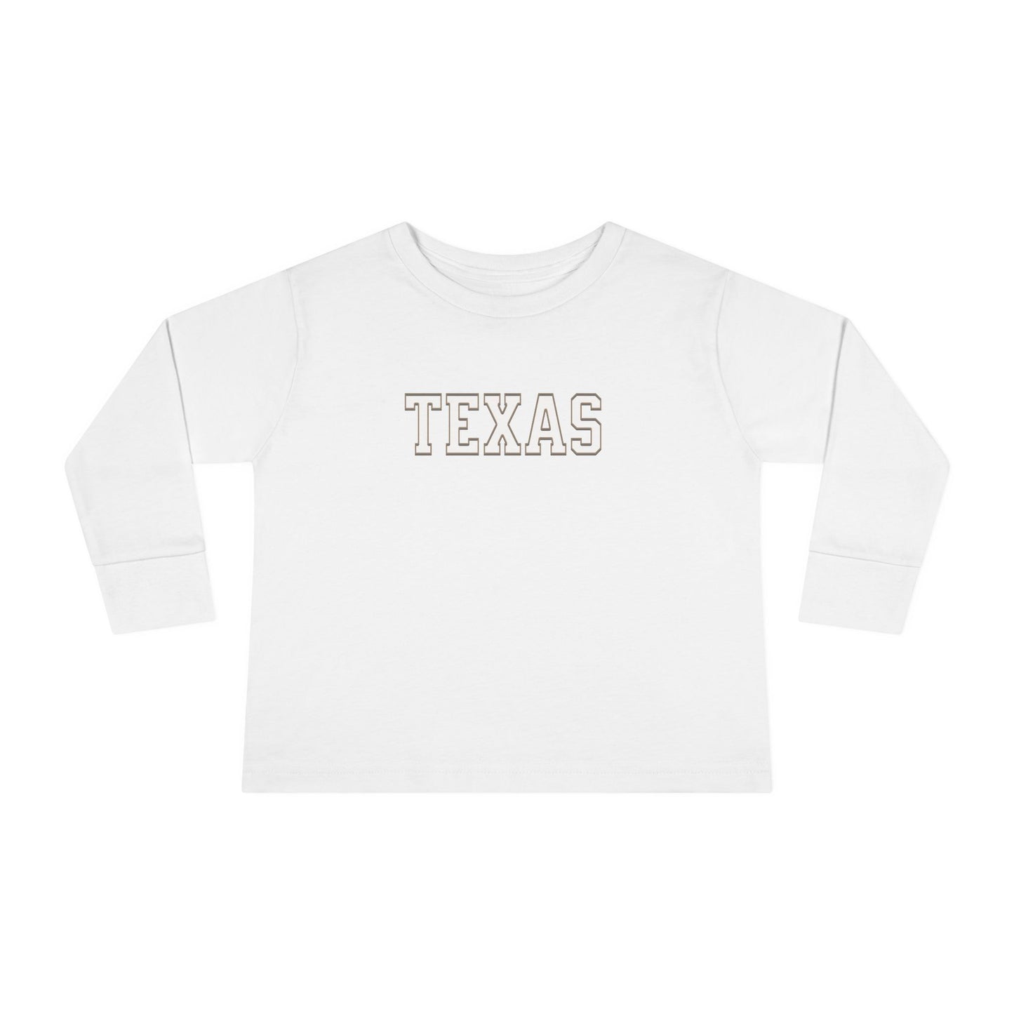 TEXAS - Toddler Long Sleeve Graphic Tee 2T-6T