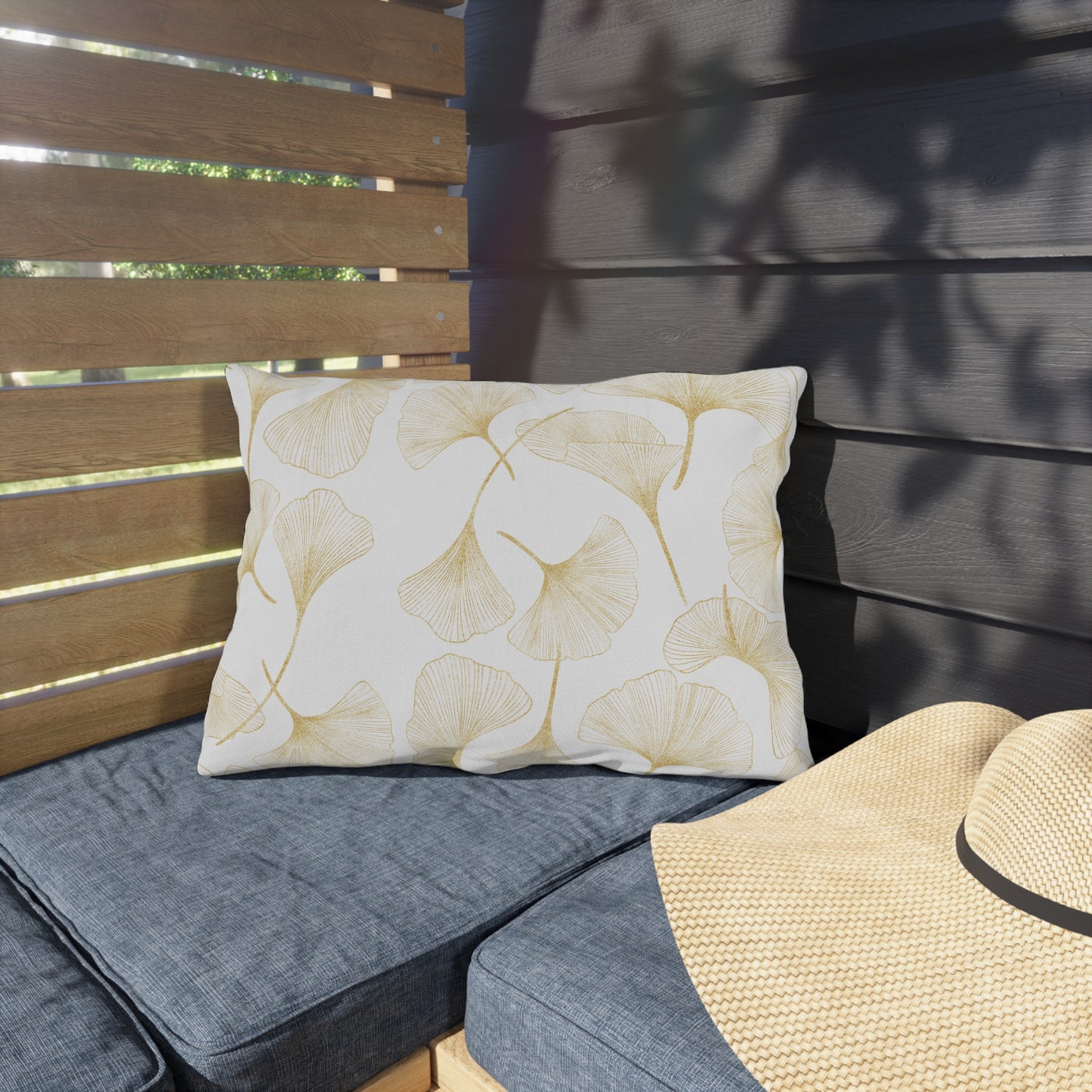 Ginkgo - Outdoor Decorative Accent Pillows