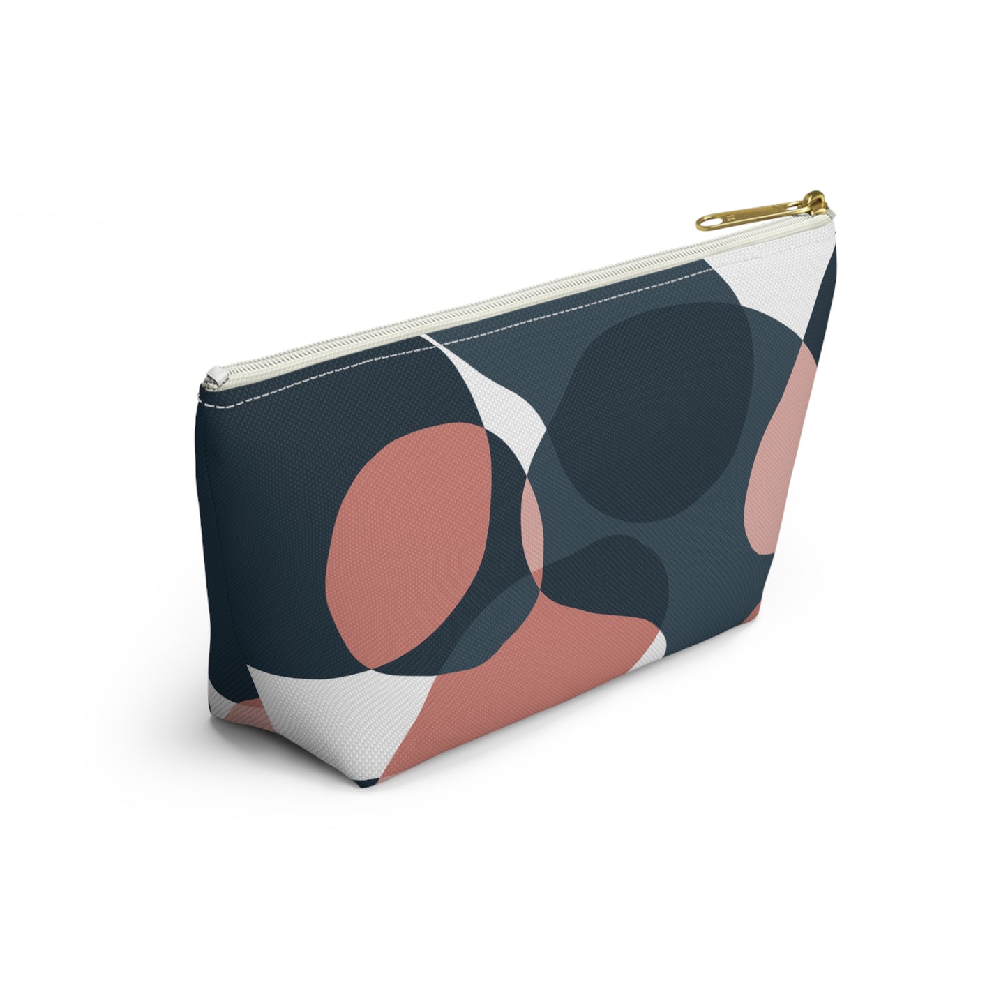 Abstract Chic Accessory Pouch w T-bottom