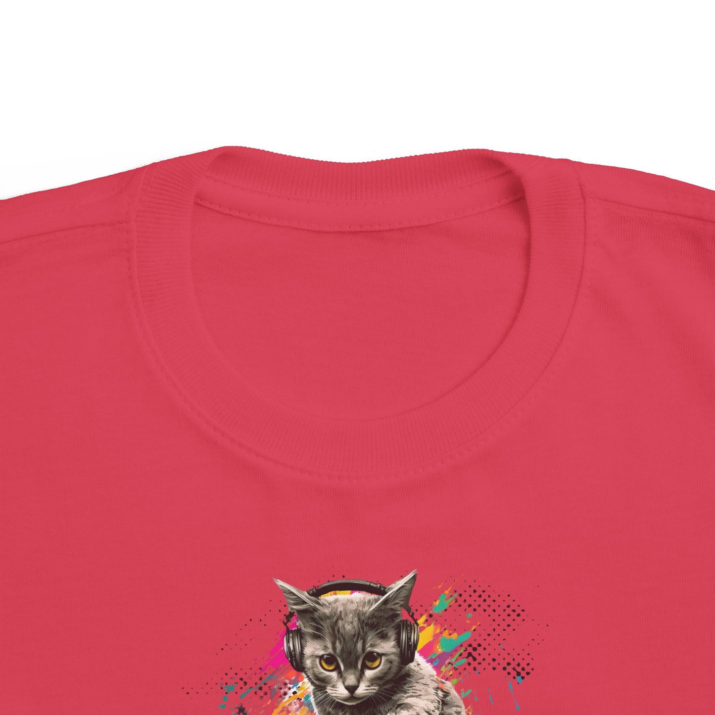 DJ Feline Graphic Tee 2T-6T