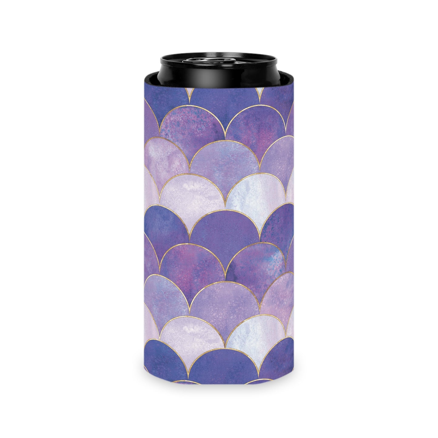 Violet Scallops - Can Cooler