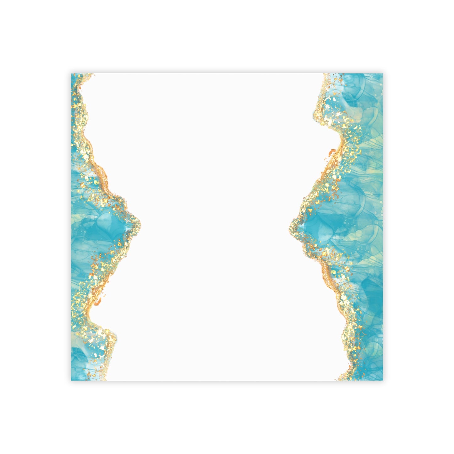 Turquoise Geode Post-it® Note Pads