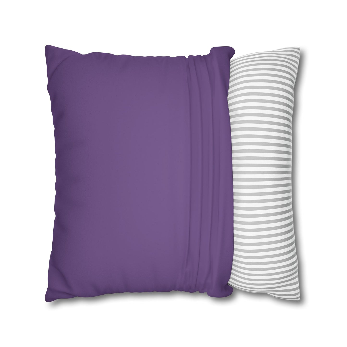 Lilac & Marbled - Faux Suede Pillowcase