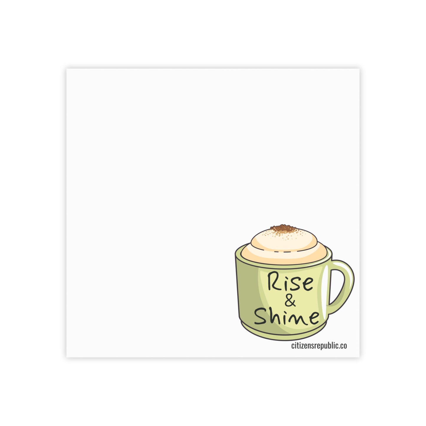 Rise & Shine Post-it® Note Pads