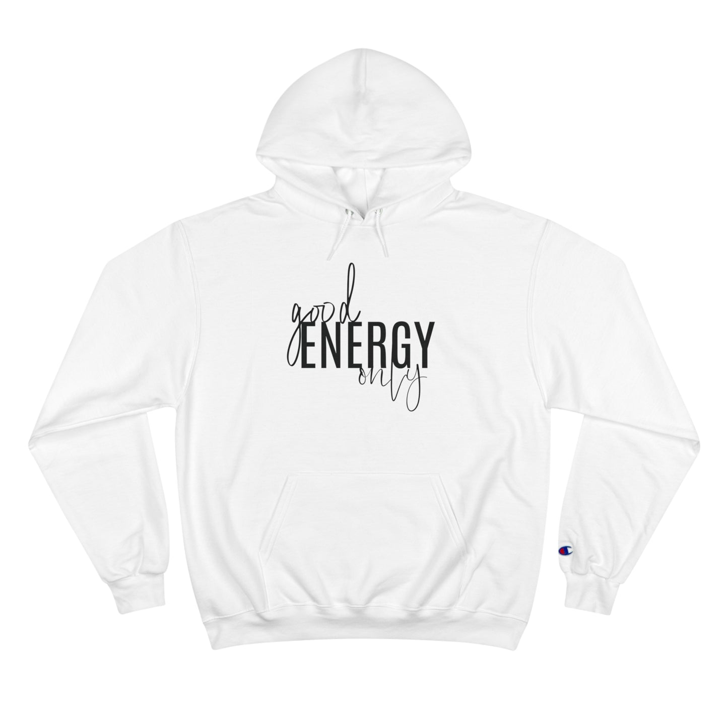 Good Energy - Champion Eco Fleece Hoodie Pullover