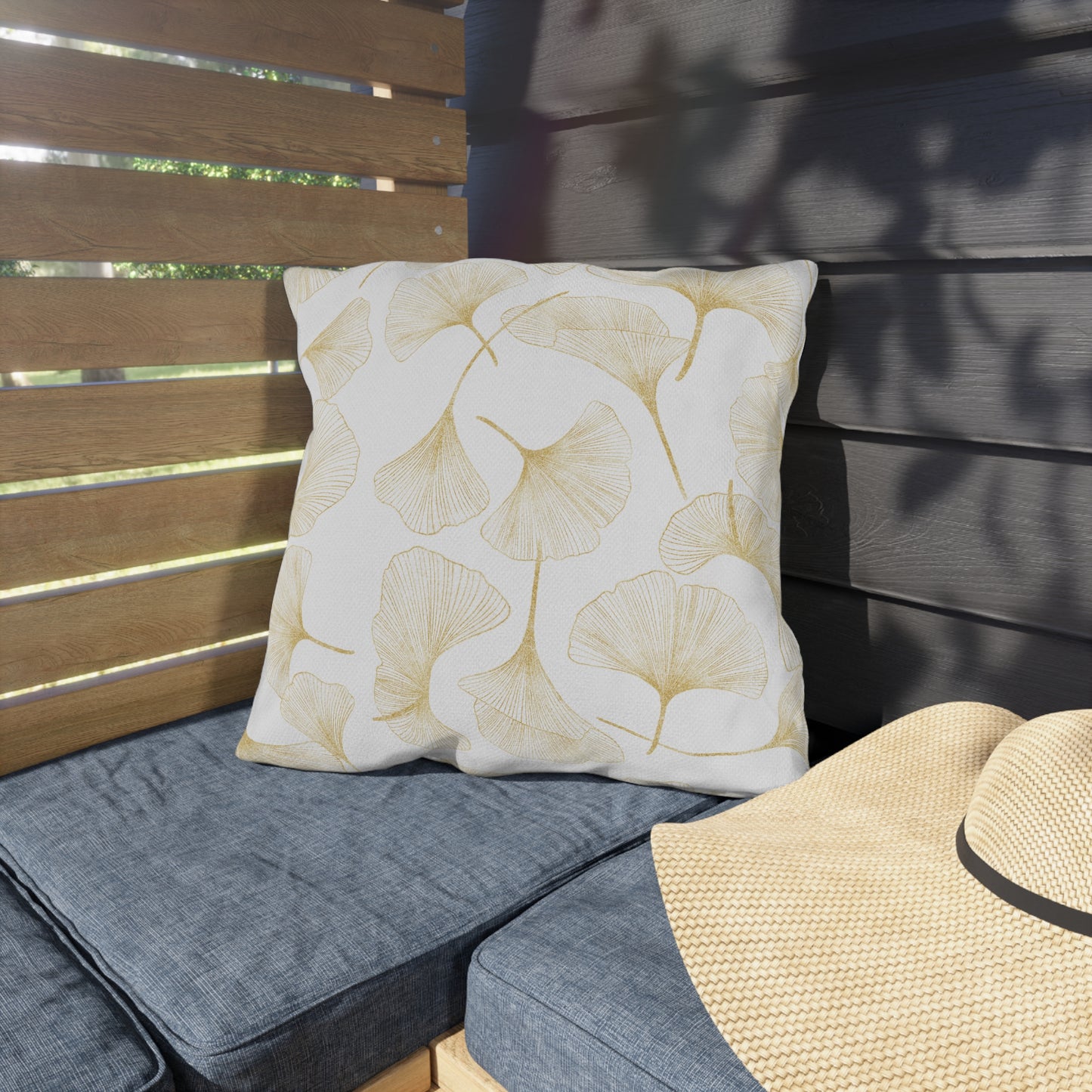 Ginkgo - Outdoor Decorative Accent Pillows
