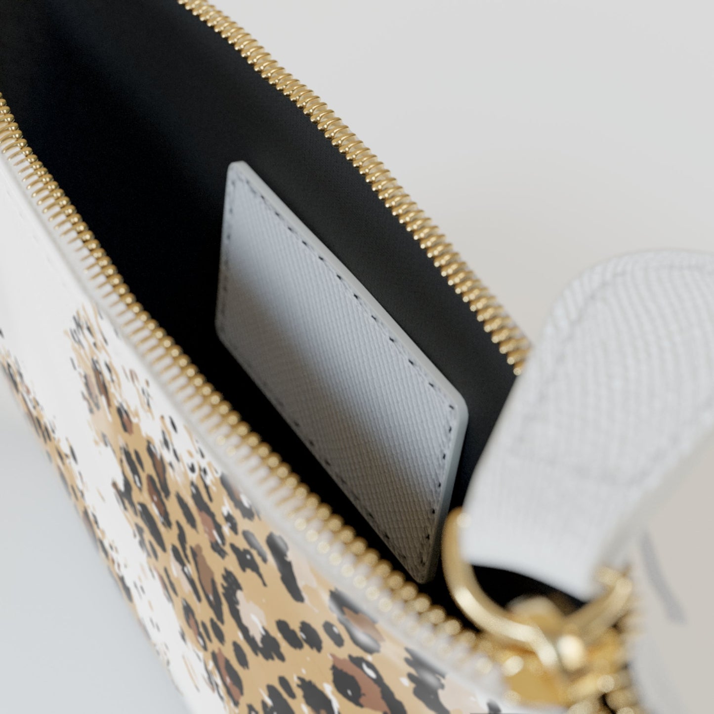 Leopard Print - Mini Clutch Bag