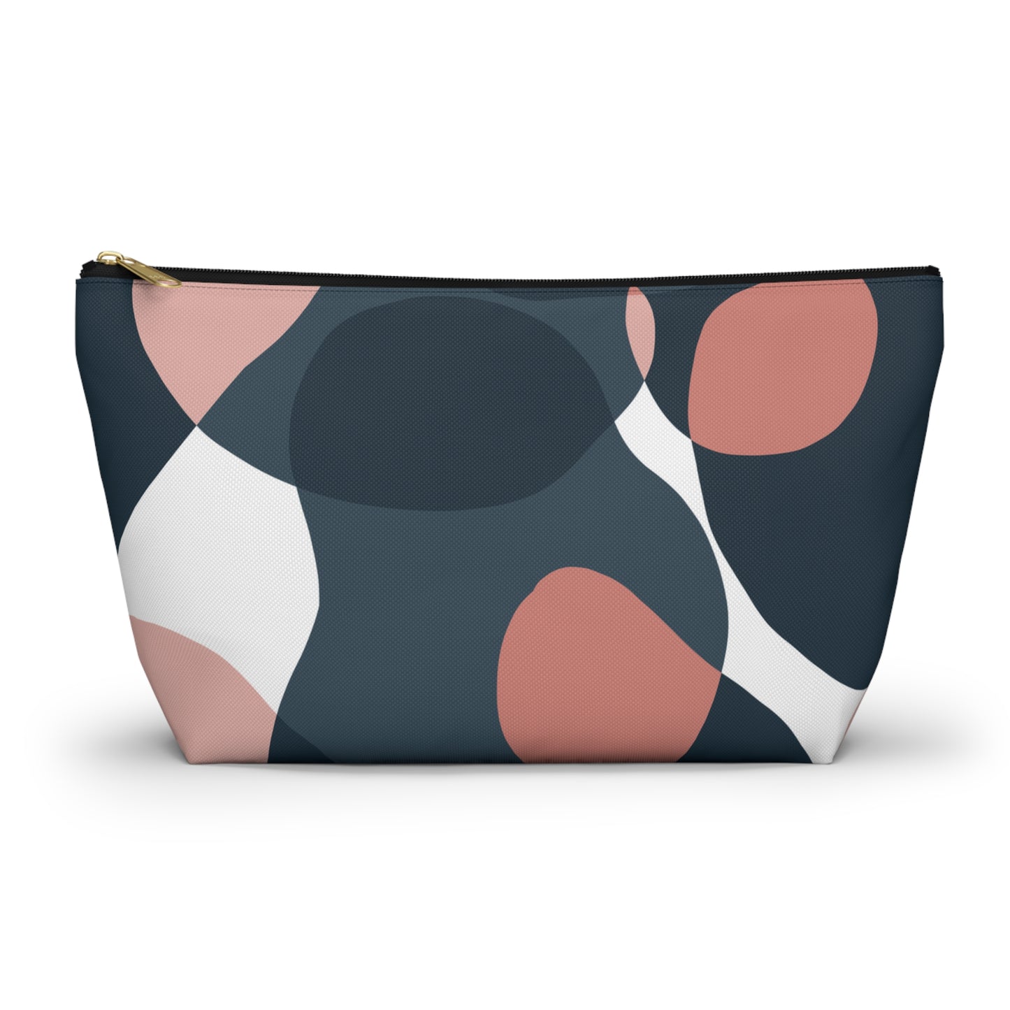 Abstract Chic Accessory Pouch w T-bottom