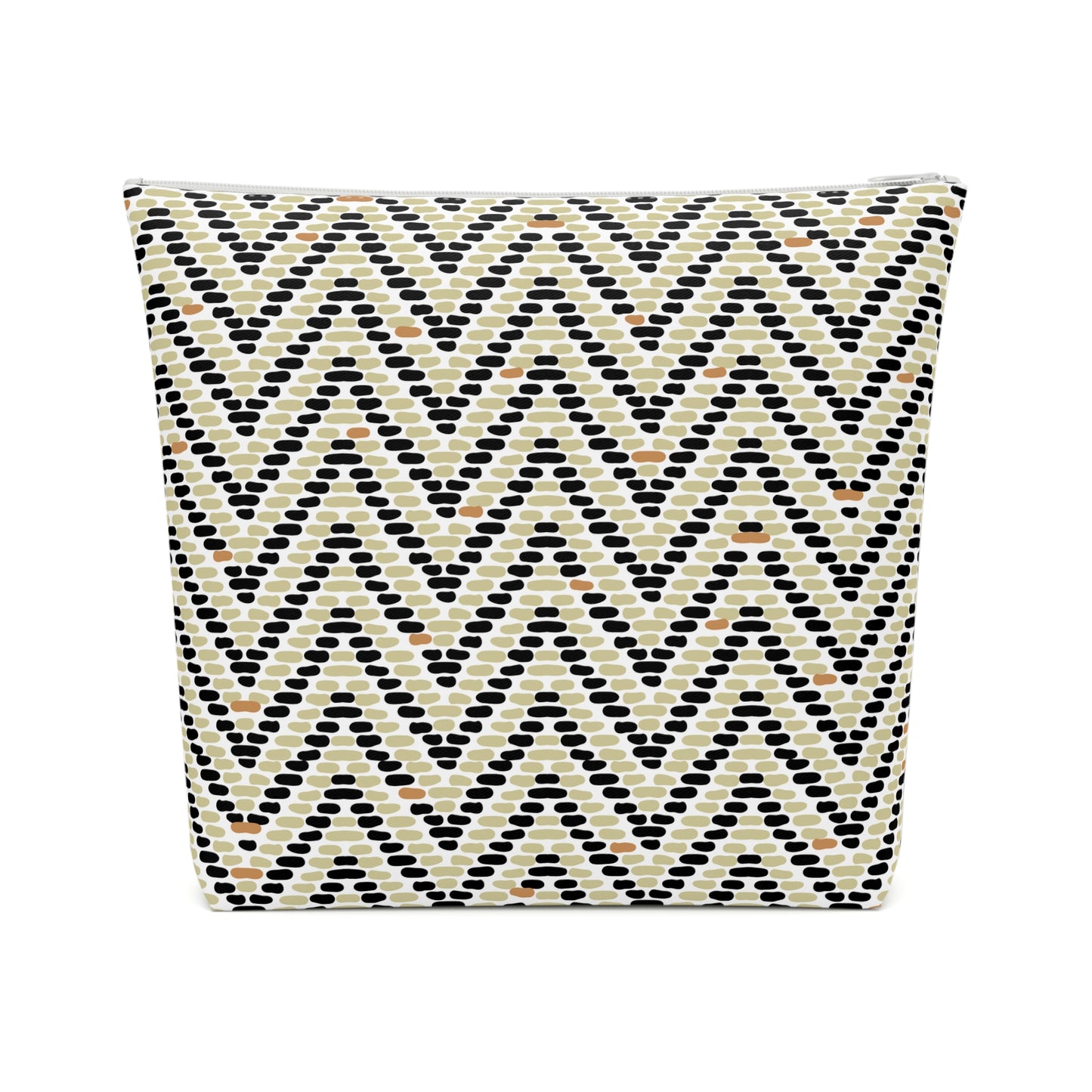 Zig & Zag Chevron - Cotton Cosmetic Bag