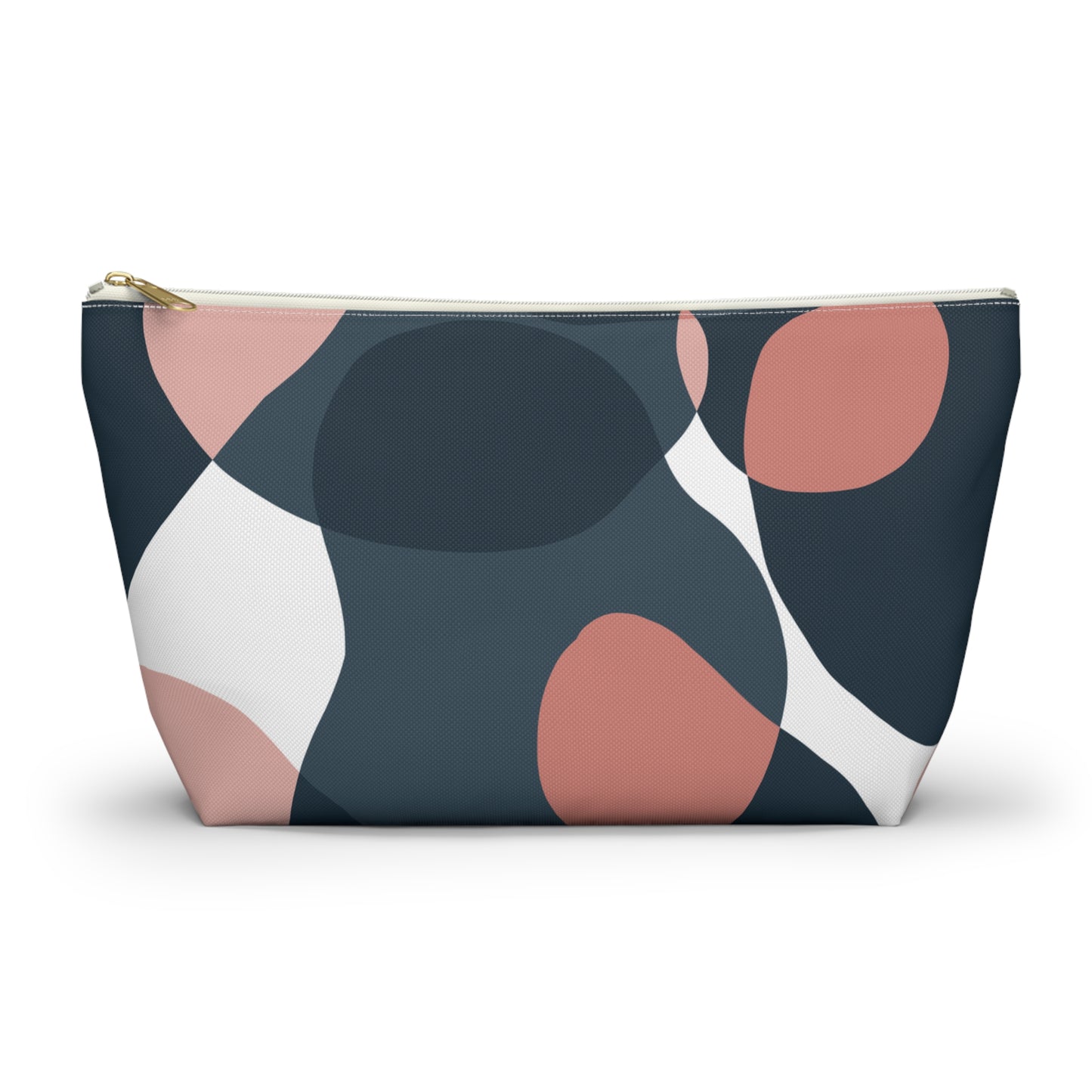 Abstract Chic Accessory Pouch w T-bottom