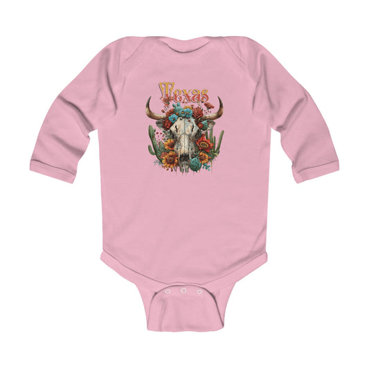 TEXAS Long Sleeve Bodysuit NB-18M