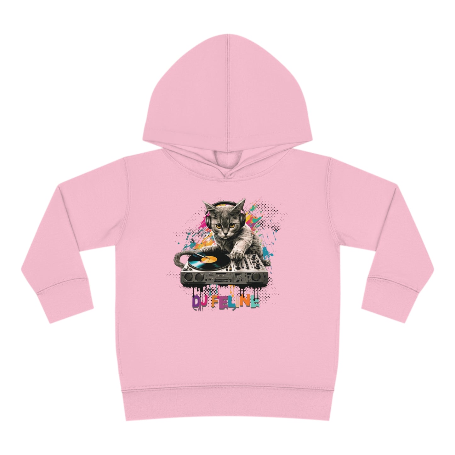 DJ Feline - Toddlers Graphic Fleece Hoodie