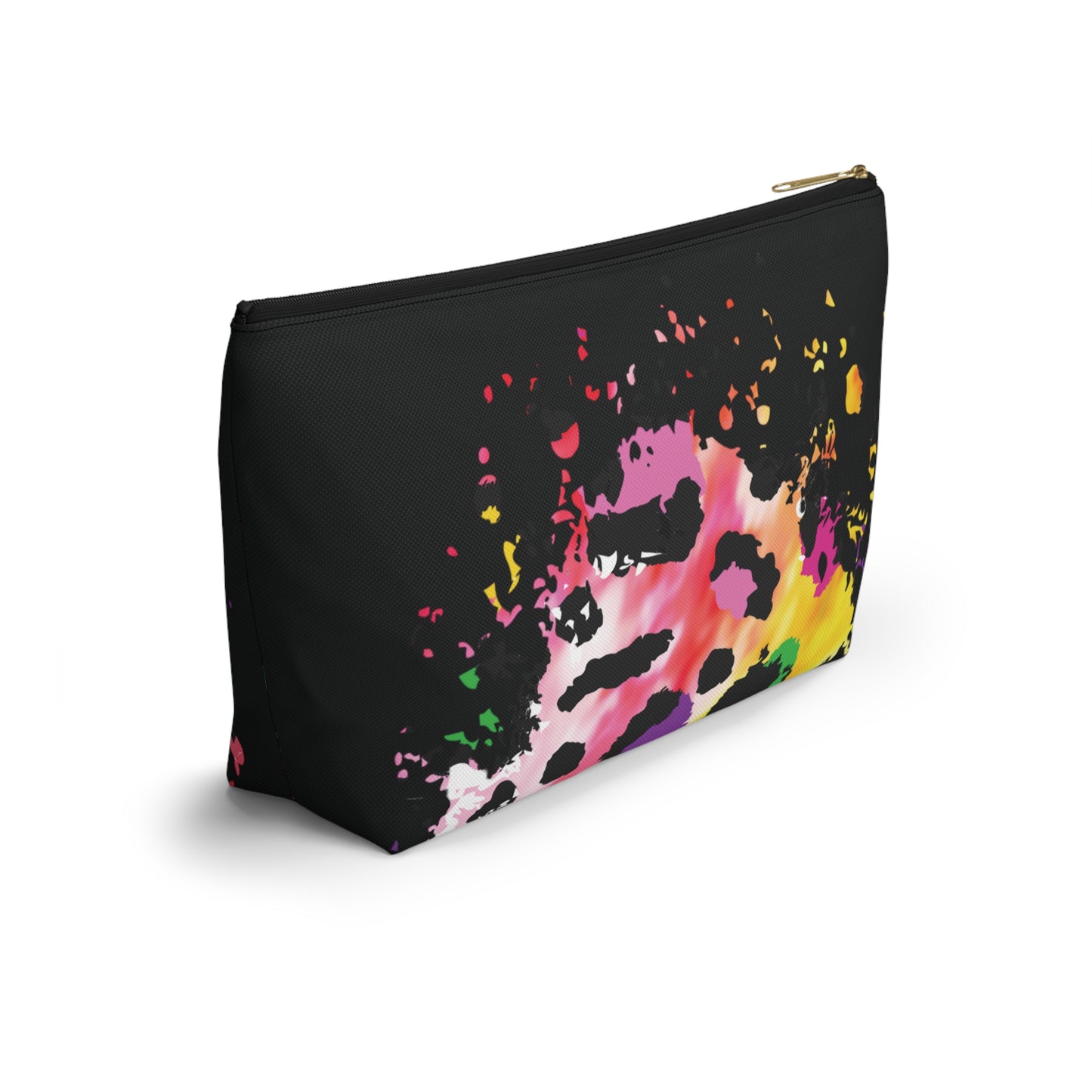 Neon & Leopard Accessory Pouch