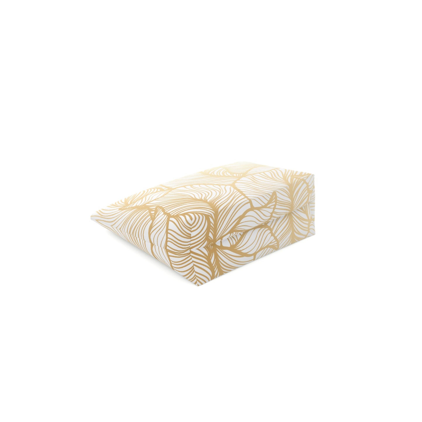 Gold Leaf - Cotton Cosmetic Bag