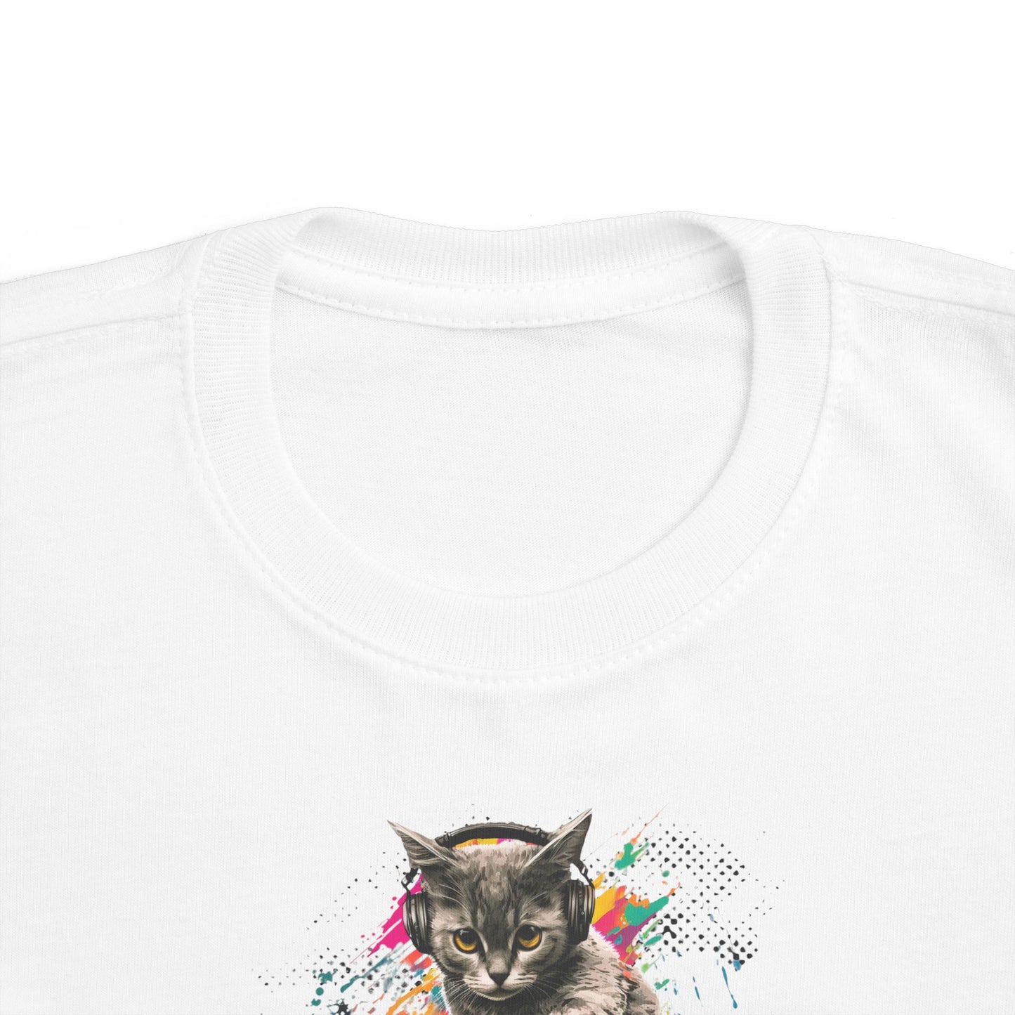 DJ Feline Graphic Tee 2T-6T