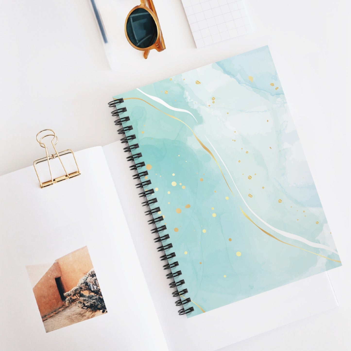 Sparkling Water Spiral Notebook