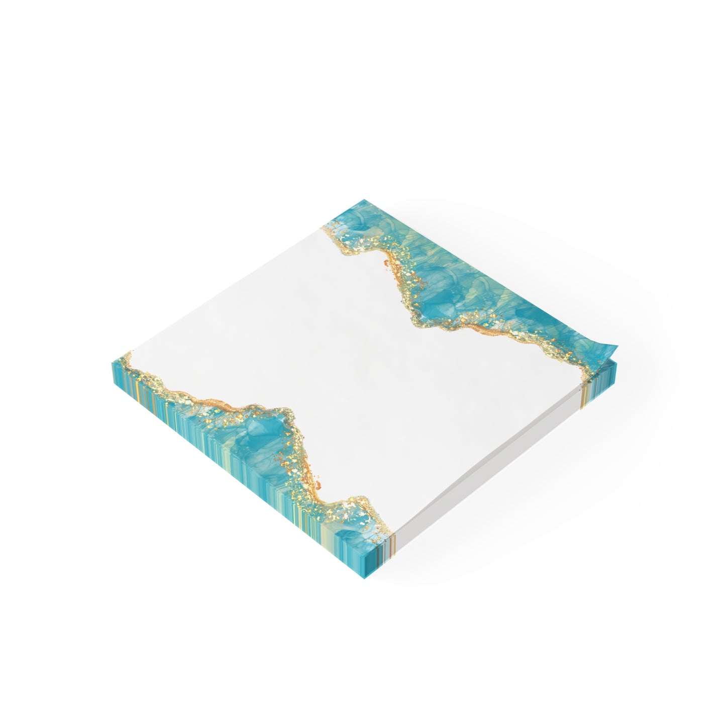 Turquoise Geode Post-it® Note Pads