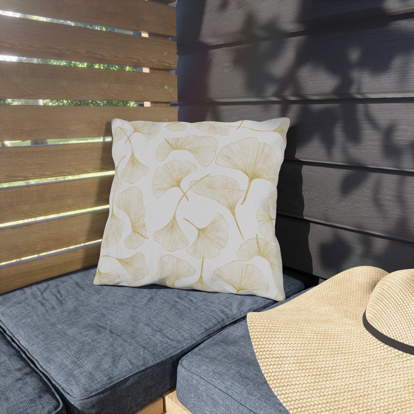 Ginkgo - Outdoor Decorative Accent Pillows
