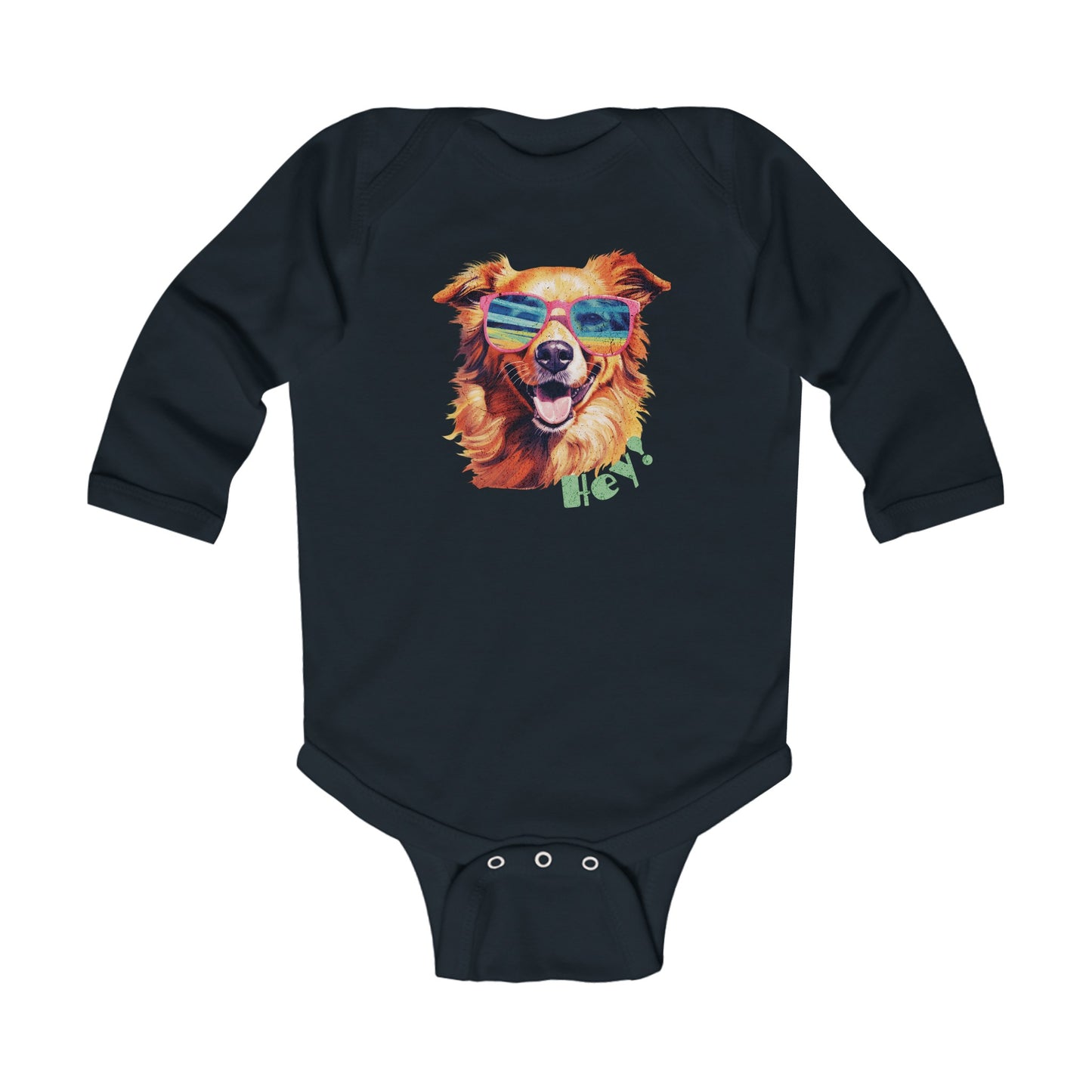 HEY! Long Sleeve Bodysuit NB-18M