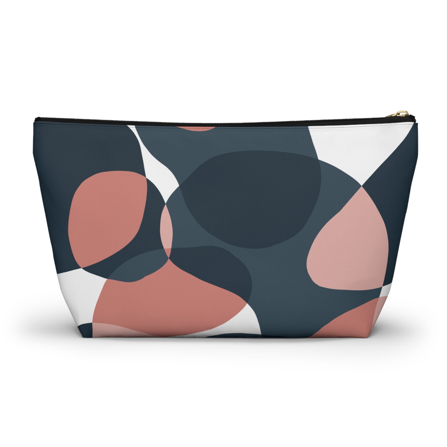 Abstract Chic Accessory Pouch w T-bottom