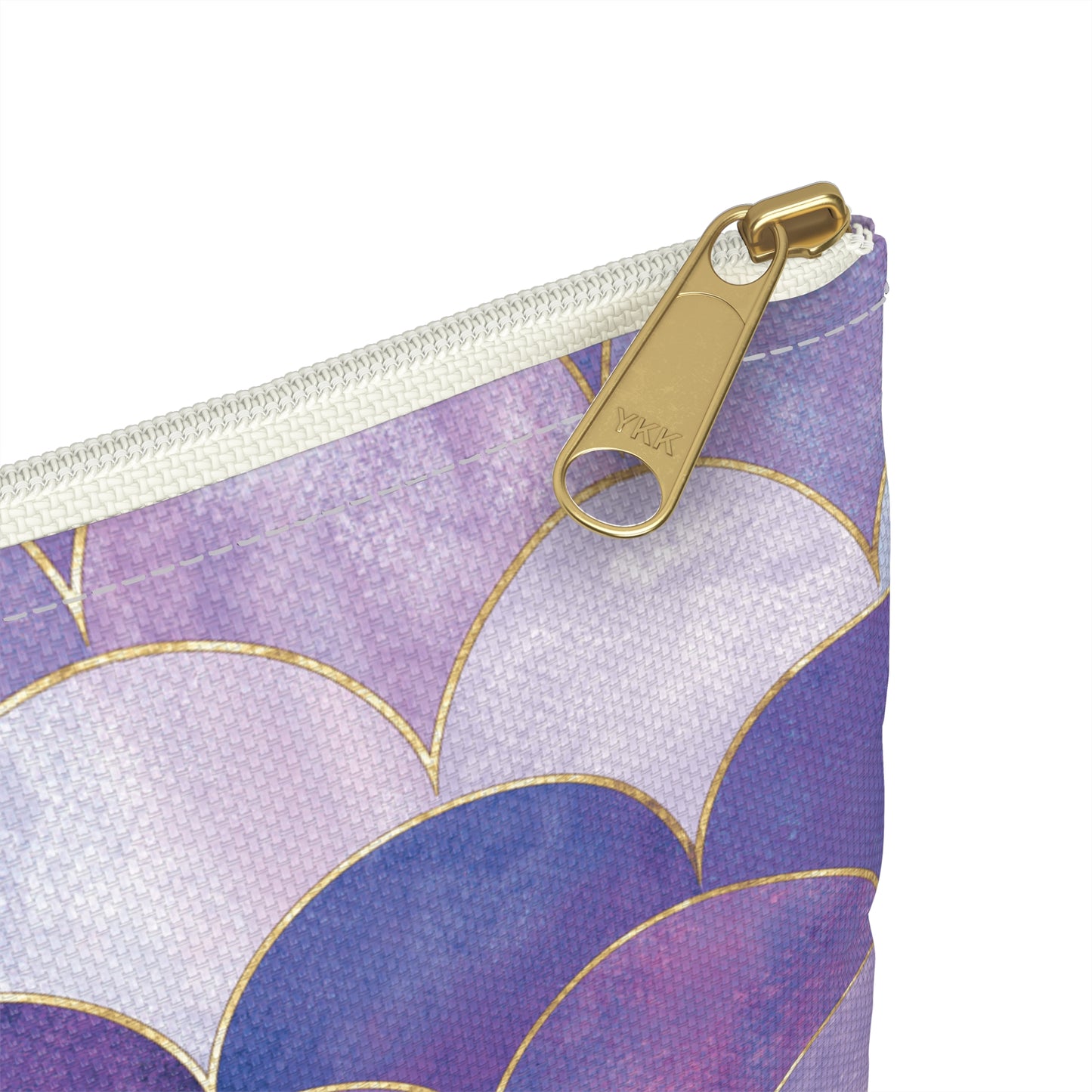 Violet Scallops - Accessory Pouch