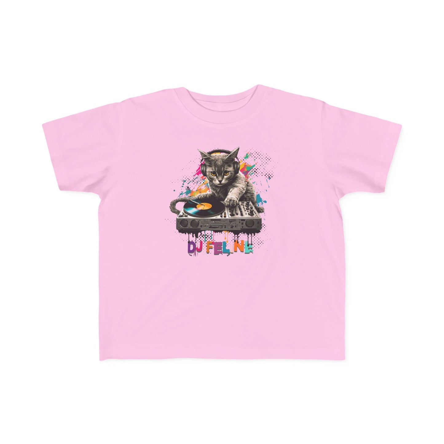 DJ Feline Graphic Tee 2T-6T