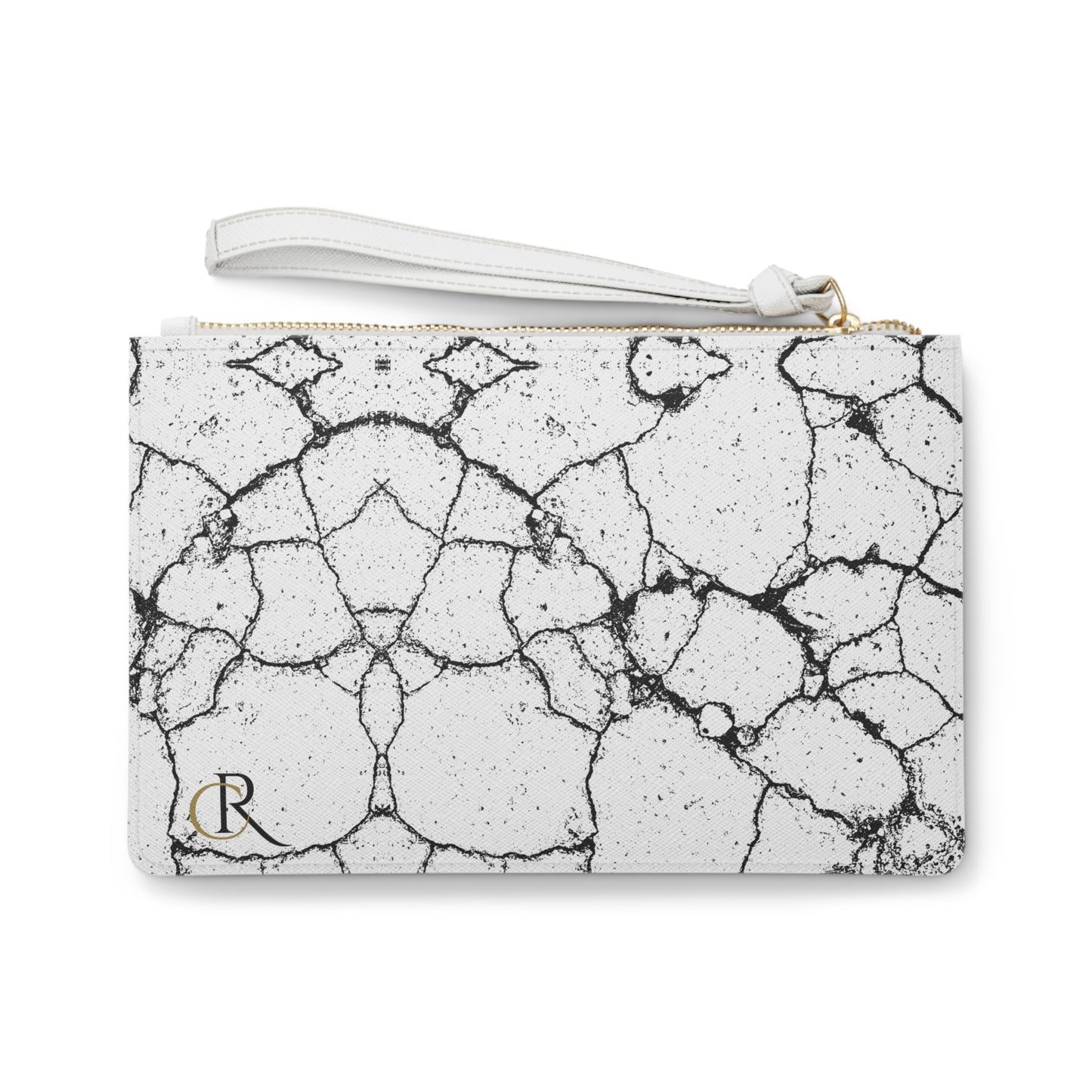 Cracked Plates - Clutch Bag