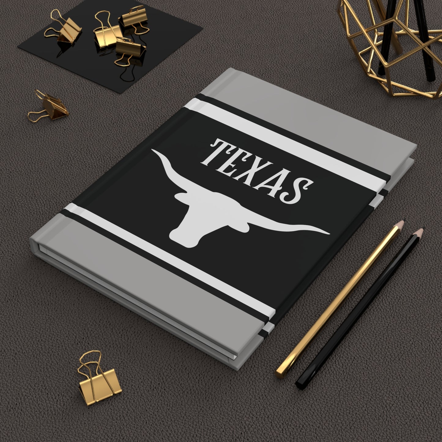 Texas Longhorn Hardcover Journal