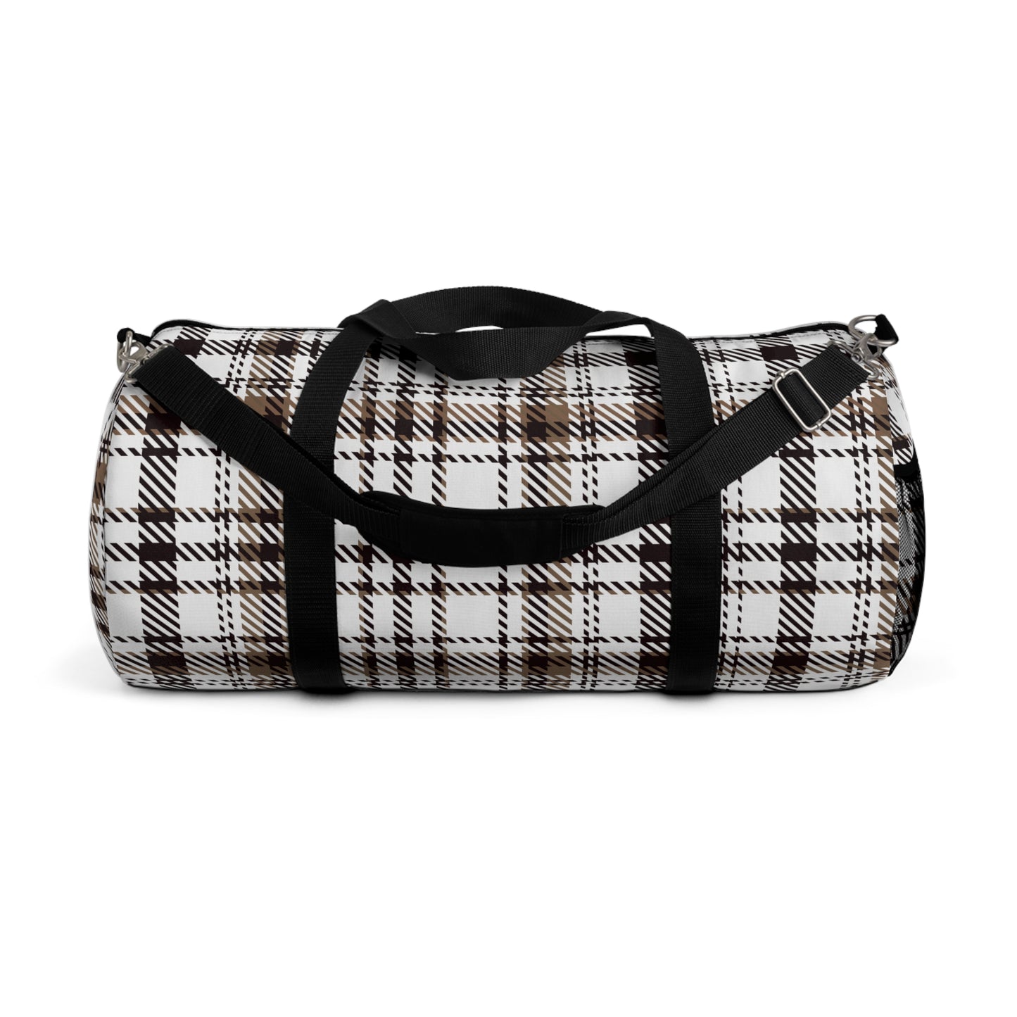 Plaid & Neutral - Duffel Bag