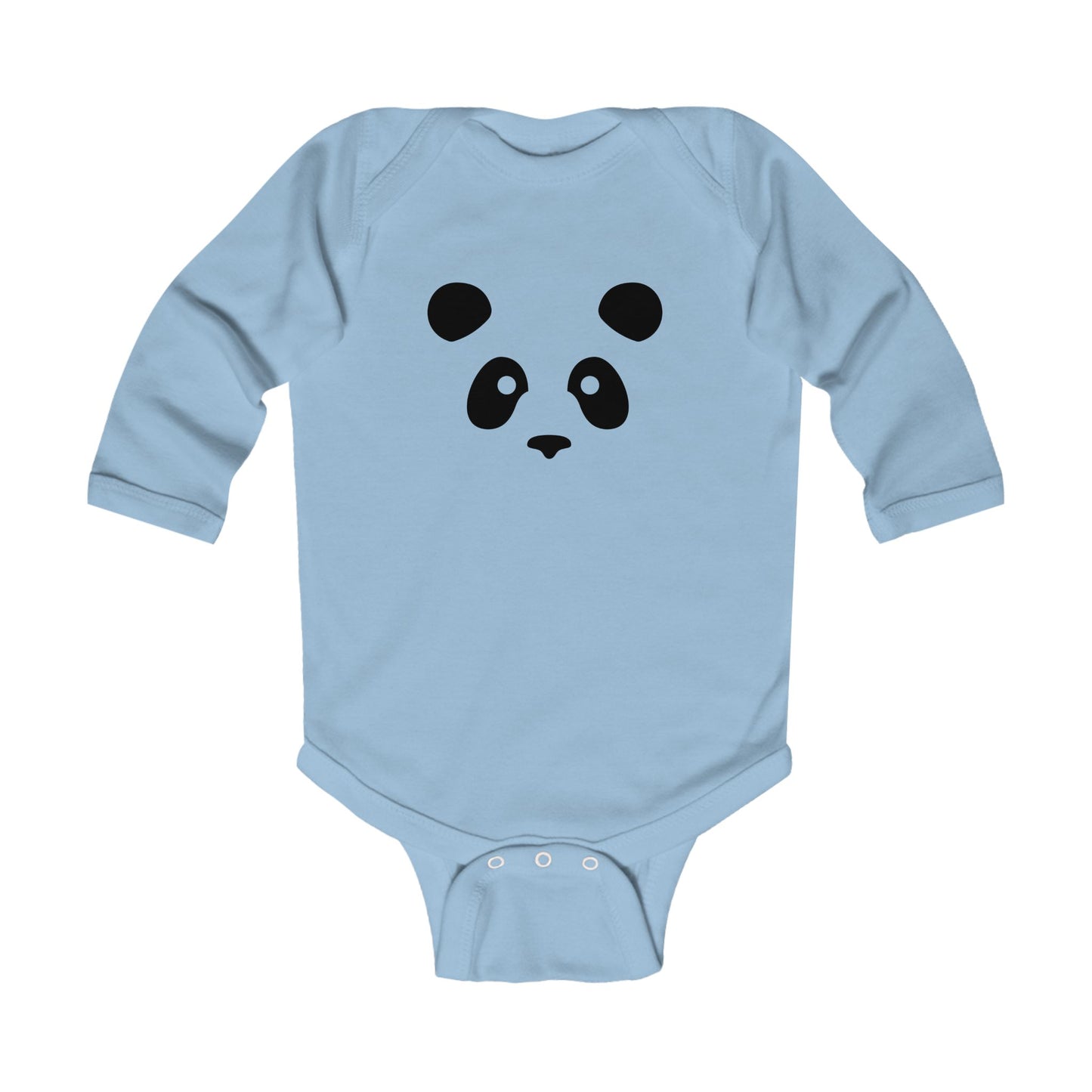 Panda Long Sleeve Bodysuit NB-18M