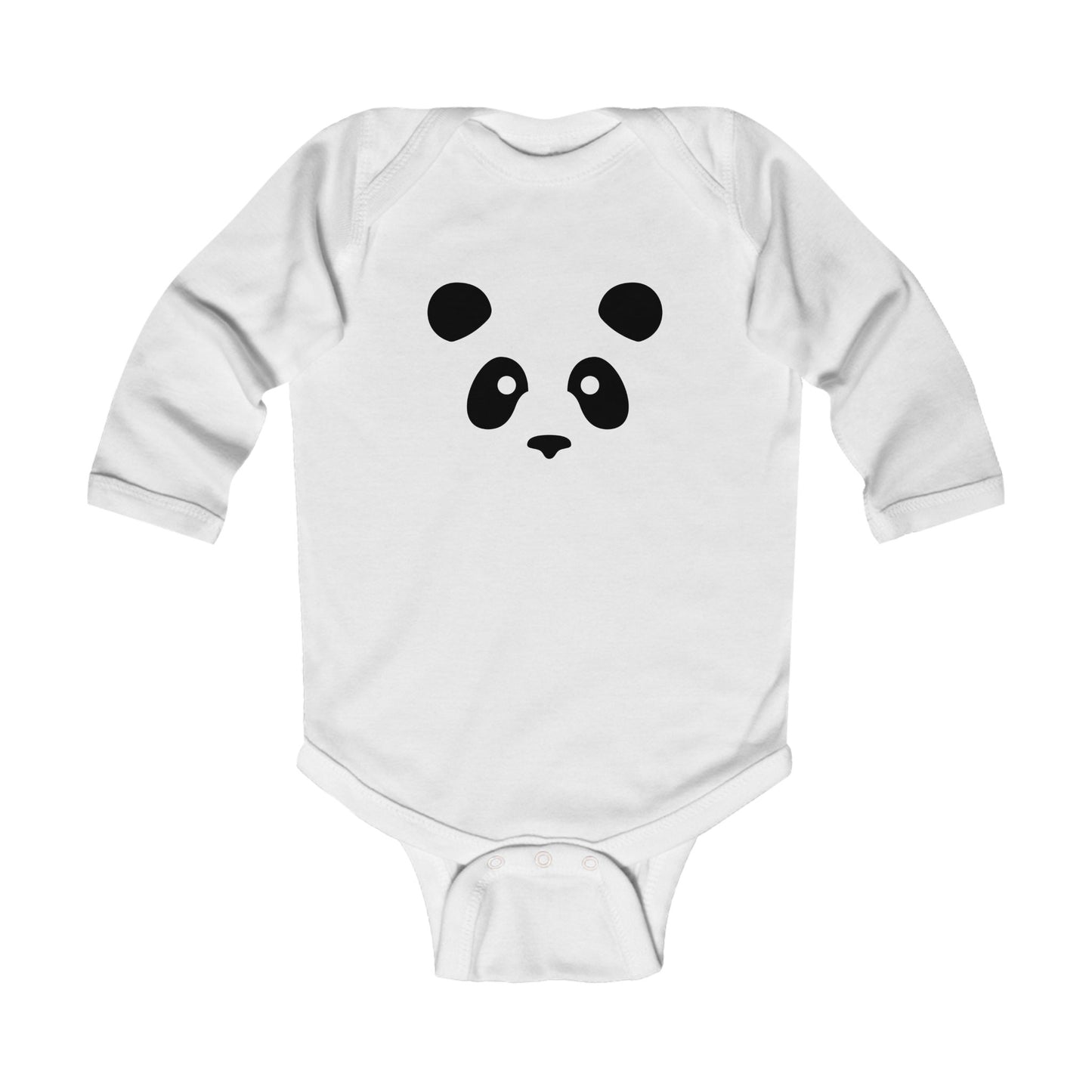 Panda Long Sleeve Bodysuit NB-18M