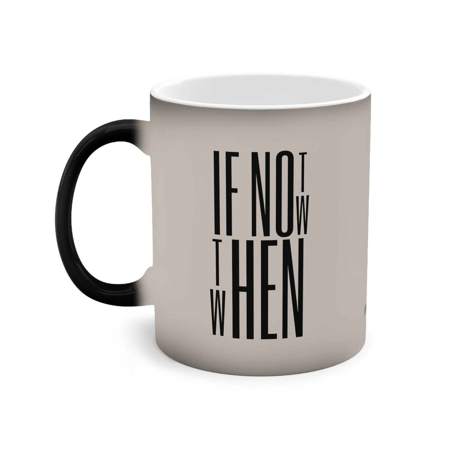 It's Now Ceramic Mug