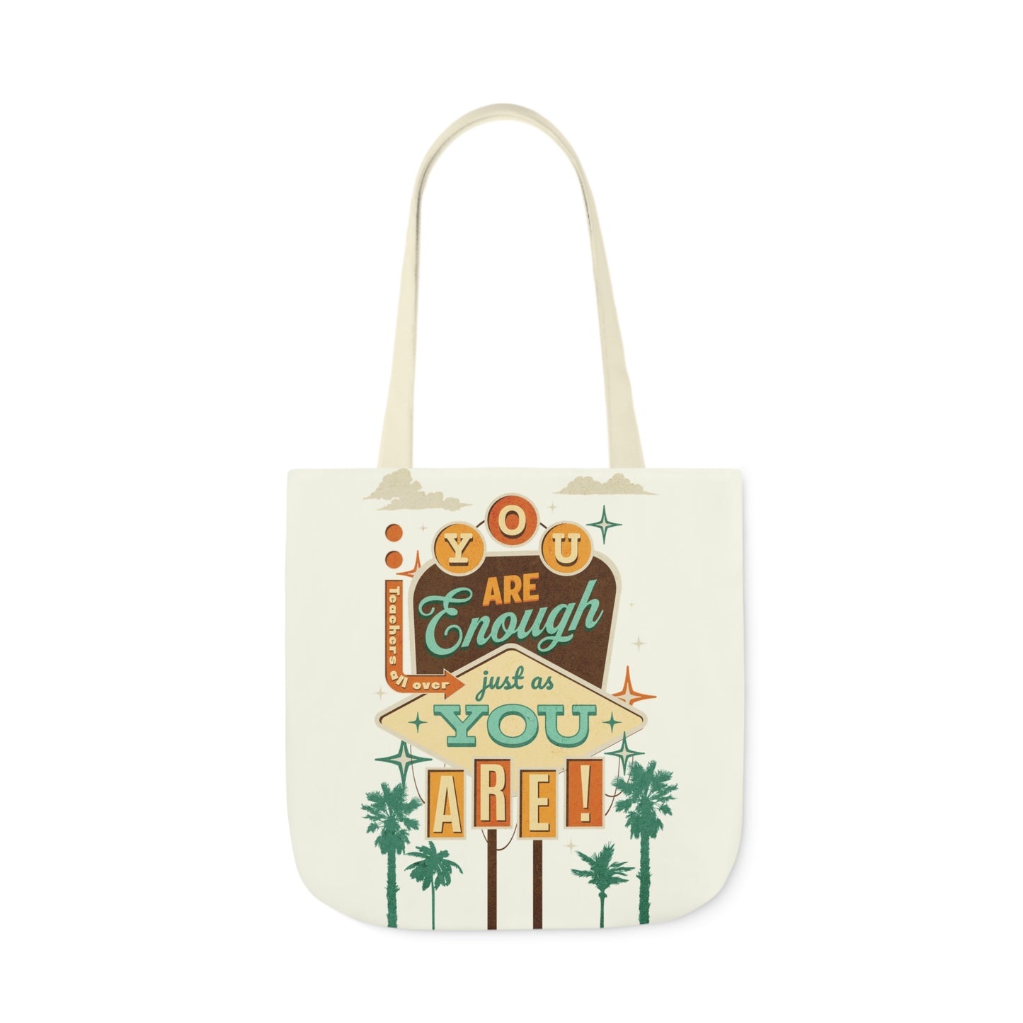Enough - Canvas Tote Bag *Teachers Only