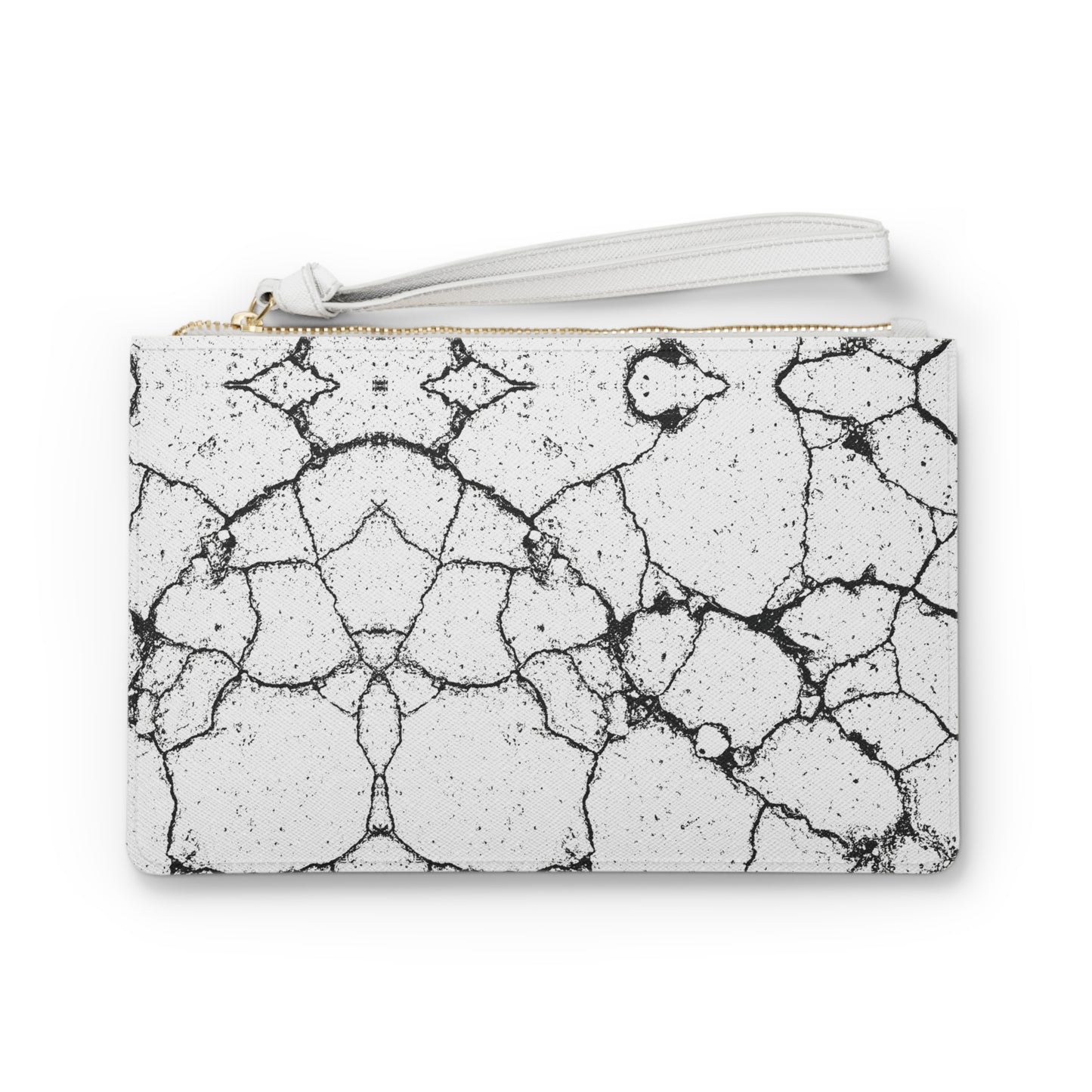 Cracked Plates - Clutch Bag