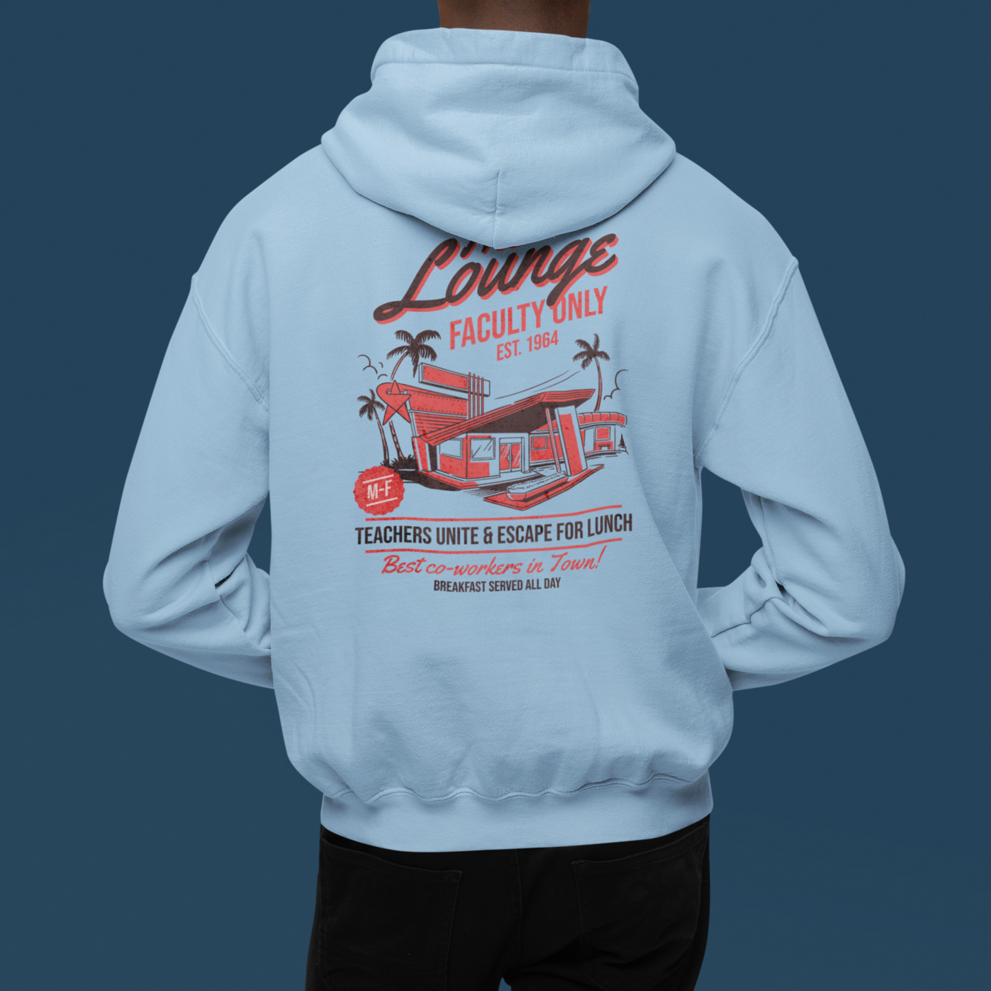 Faculty Only - Unisex Graphic Hoodie Pullover