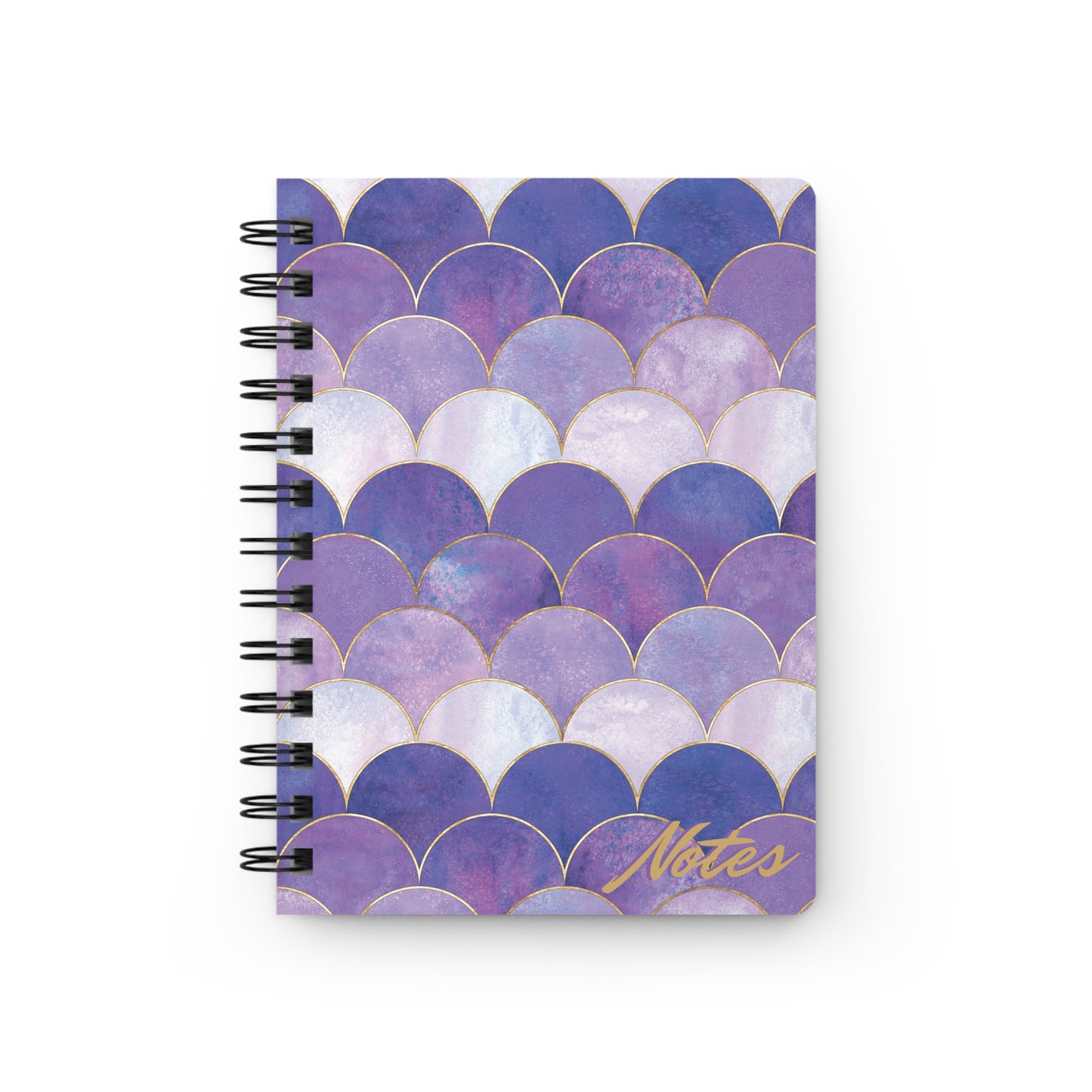 Violet Scallops - Spiral Journal