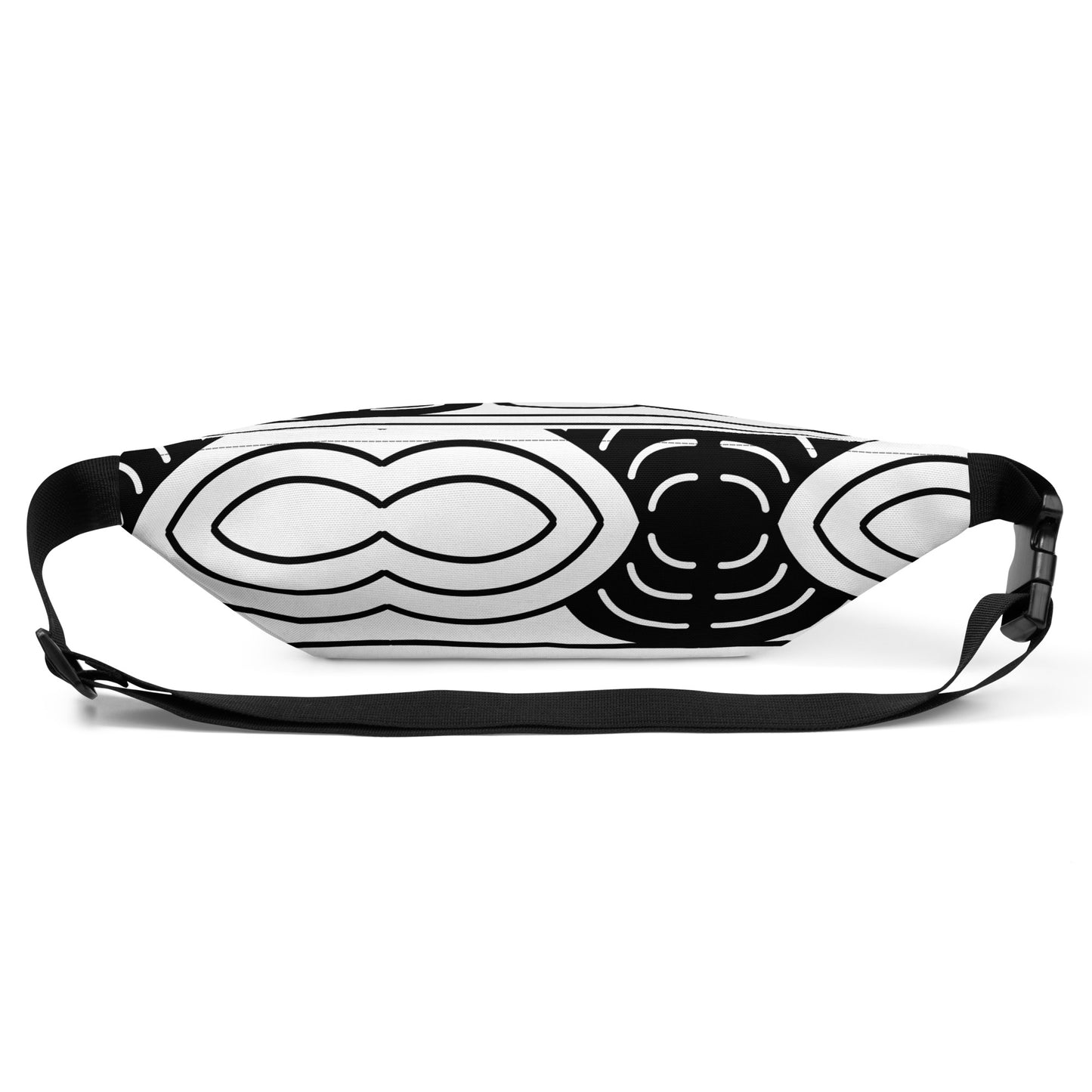 Black and White - Fanny Pack Crossbody Bag