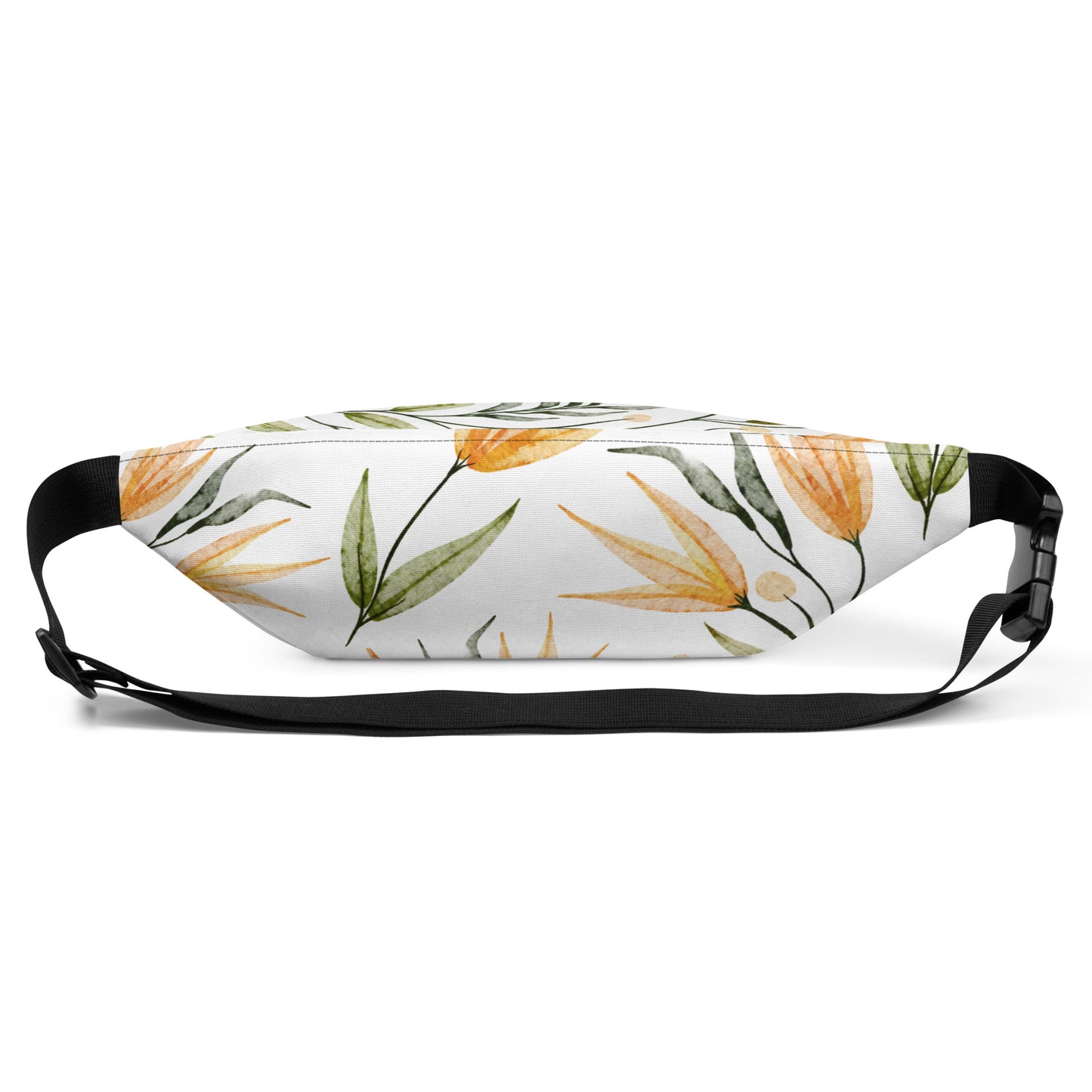 Yellow Floral - Fanny Pack Crossbody Bag