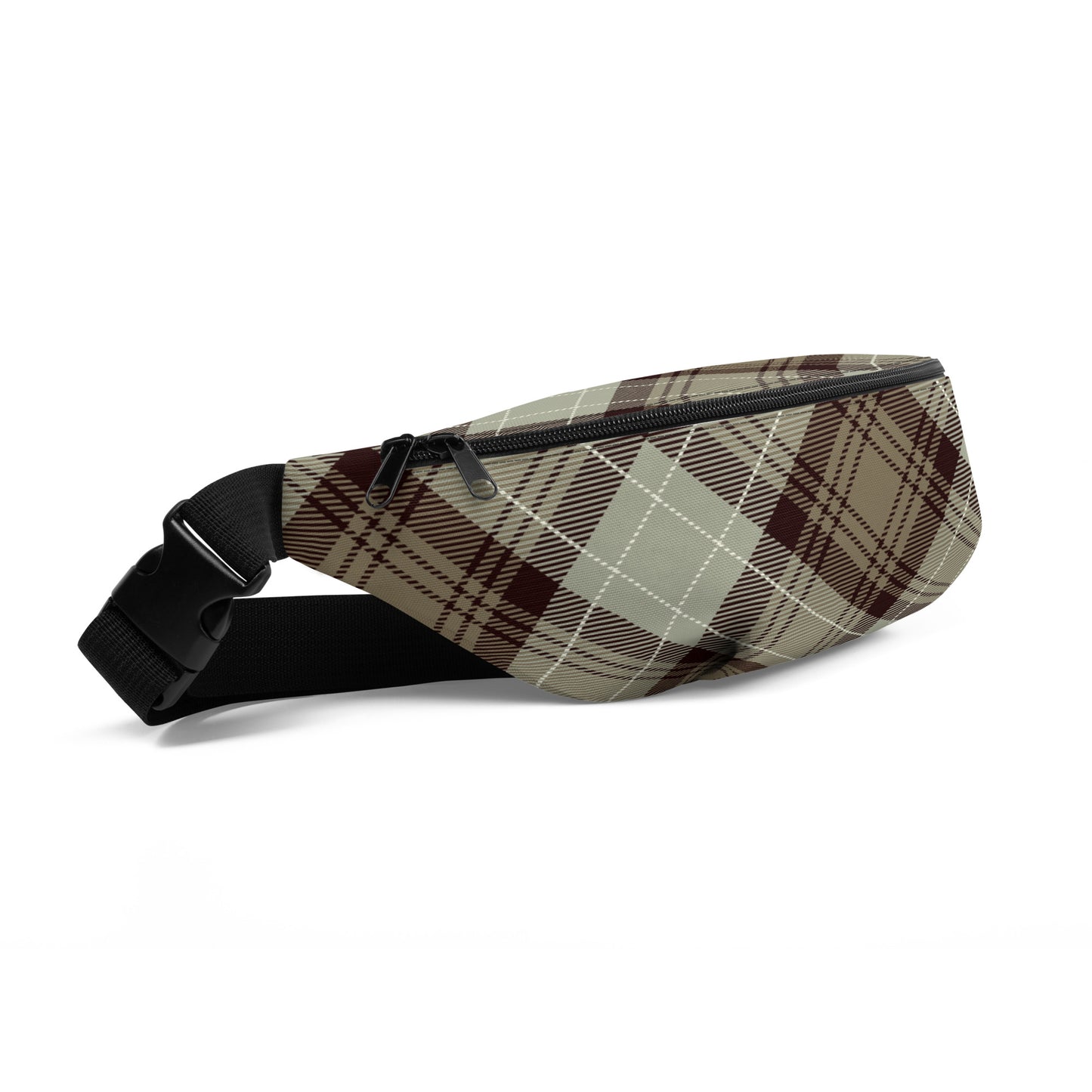 Plaid Suit - Fanny Pack Crossbody Bag