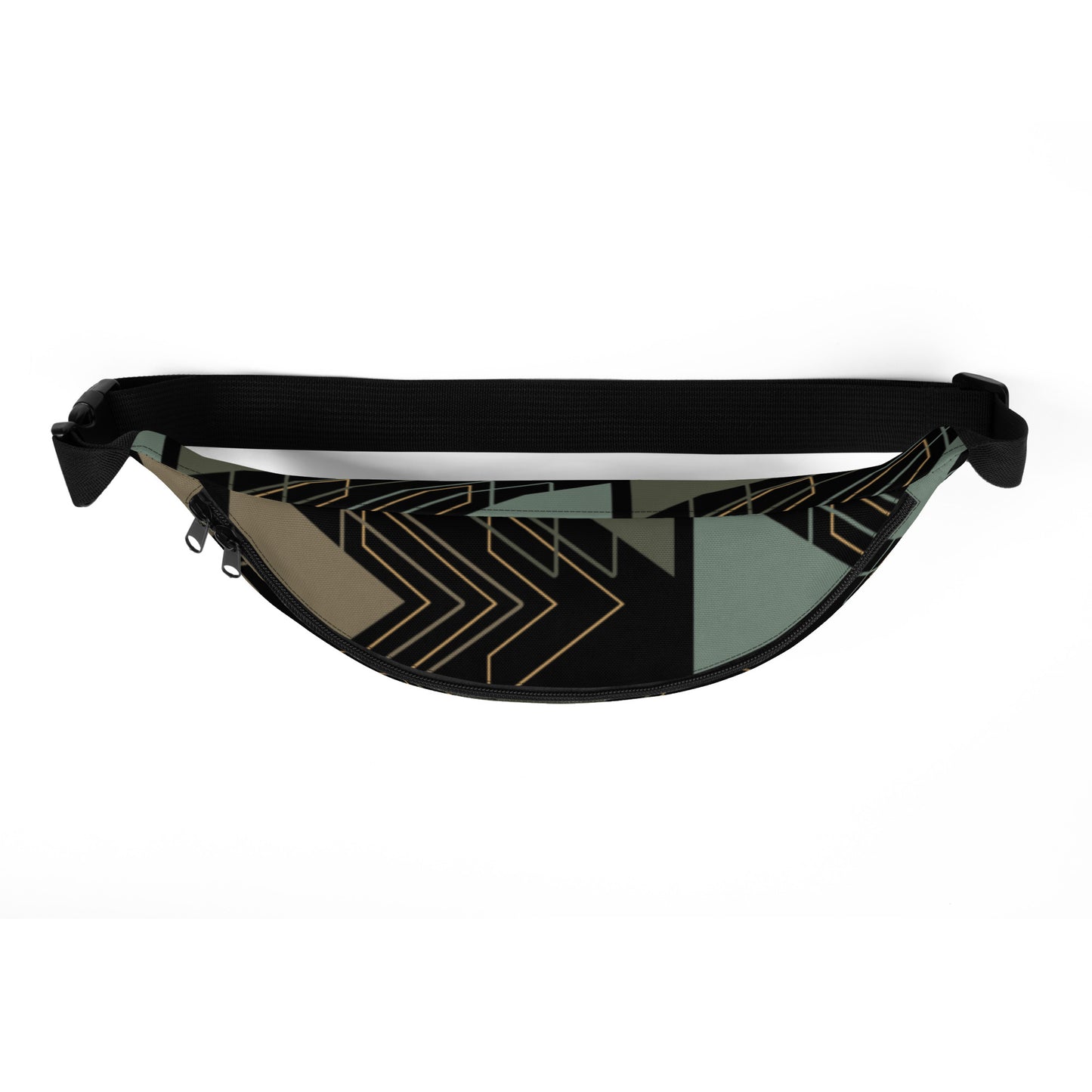 Geometric Print - Fanny Pack Crossbody Bag