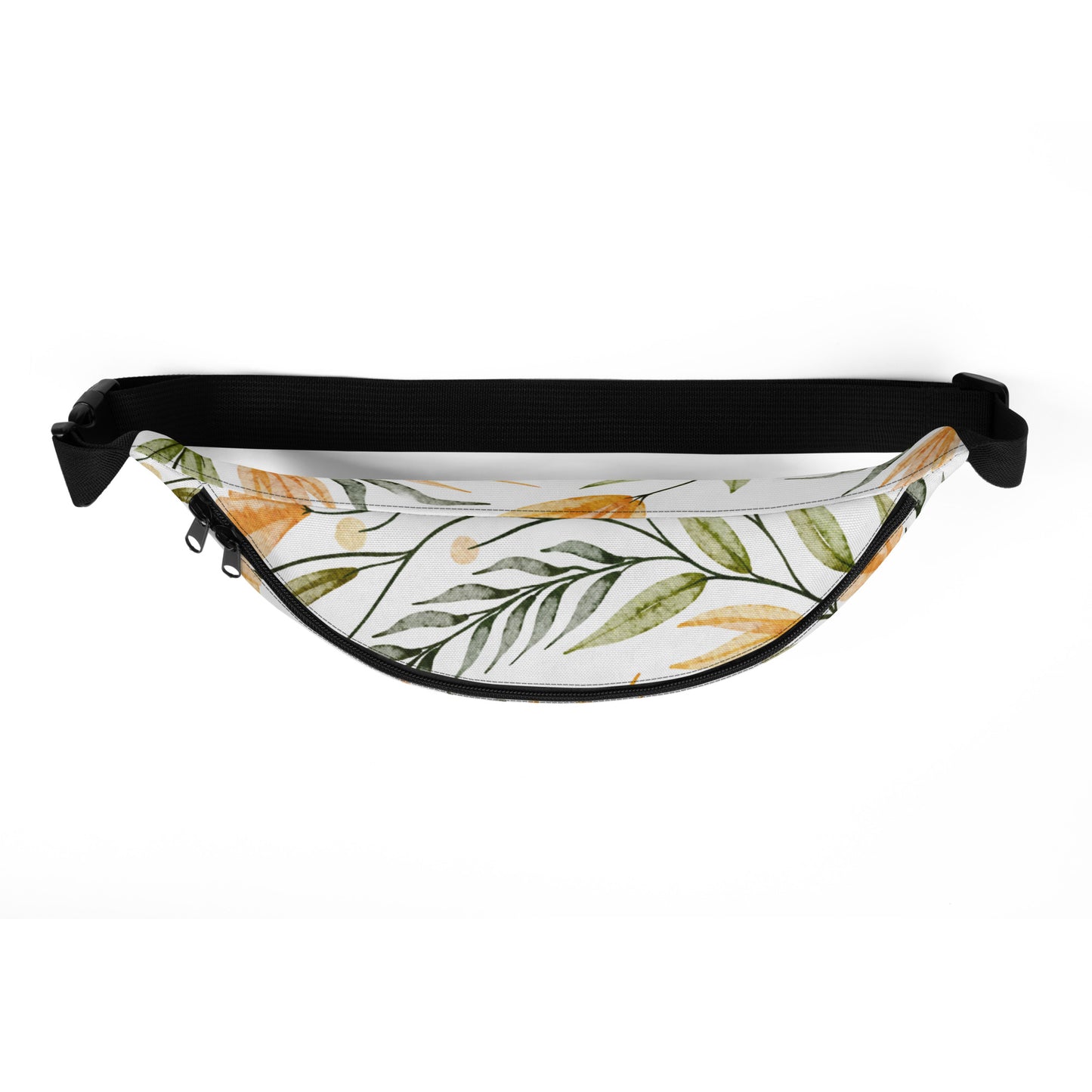 Yellow Floral - Fanny Pack Crossbody Bag